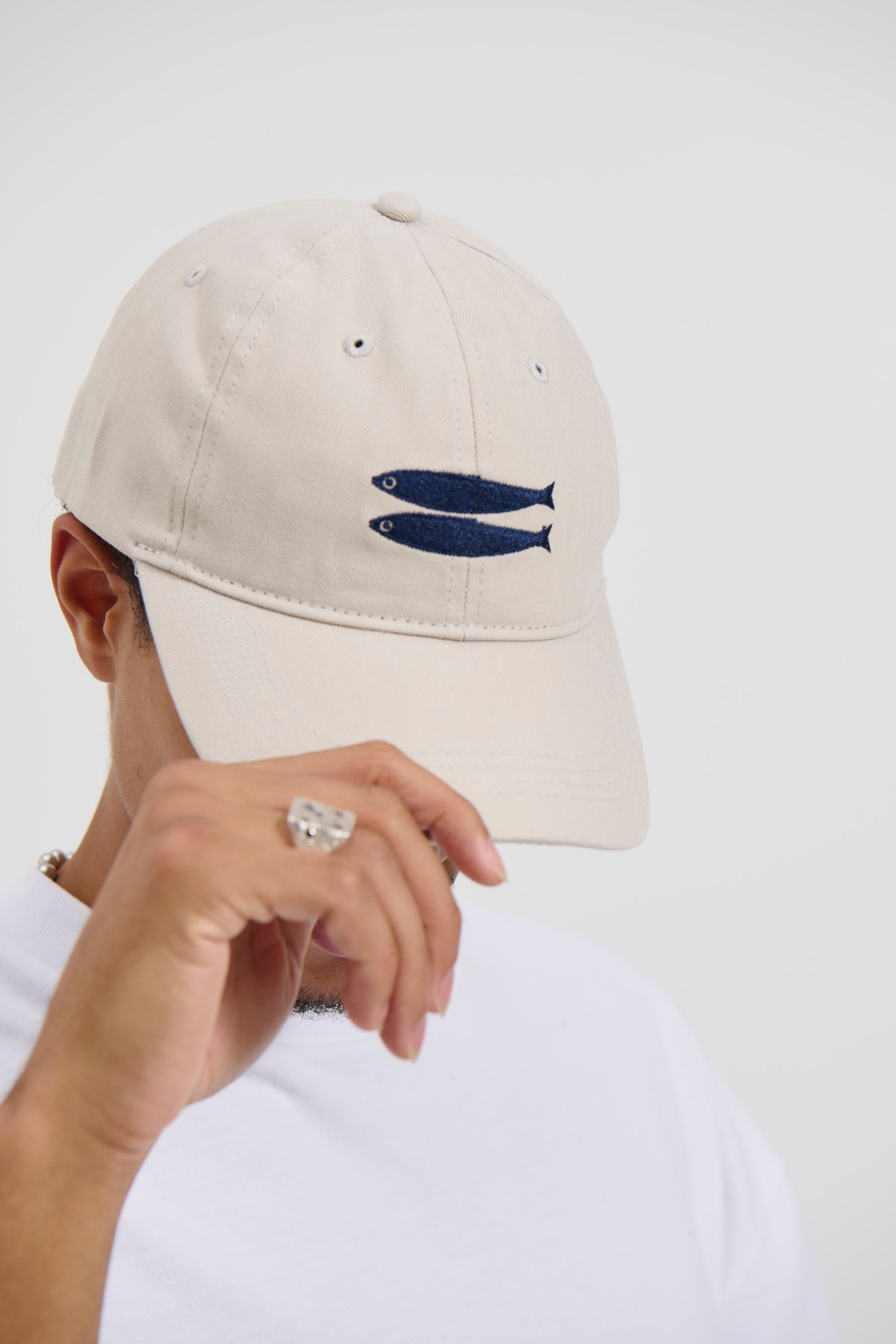 Amalfi Coast Cap Bone