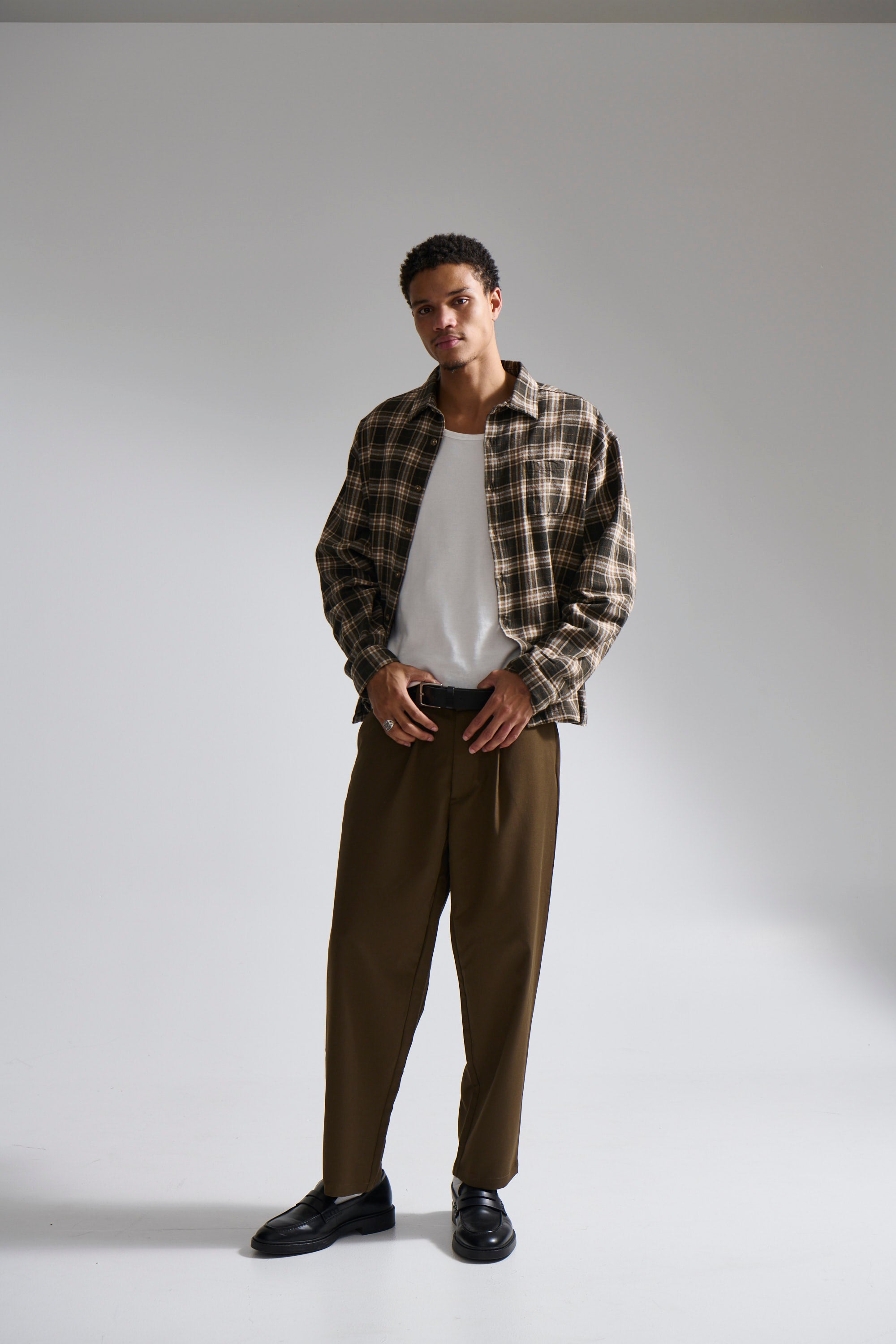 Luke Flow Pant Choc