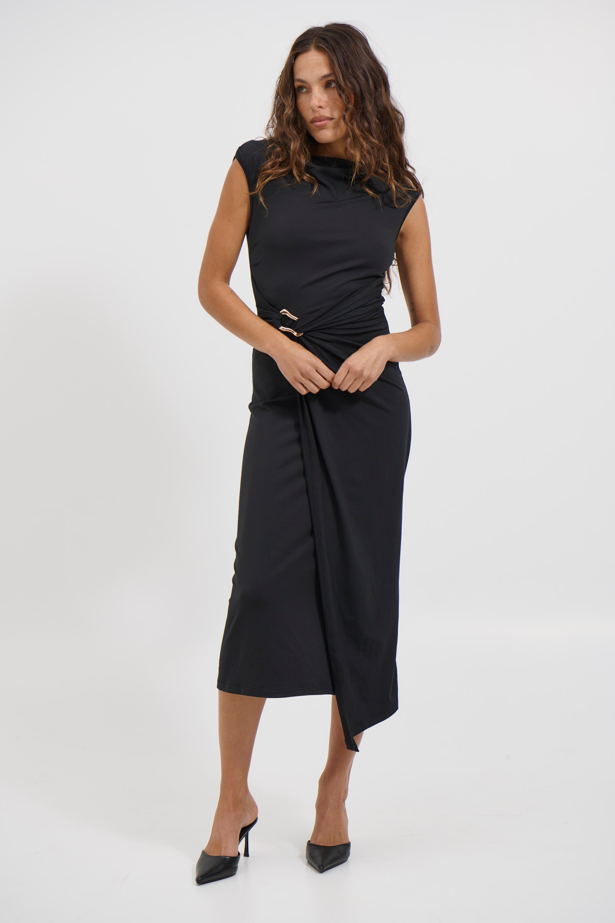 Jenna Maxi Dress Black
