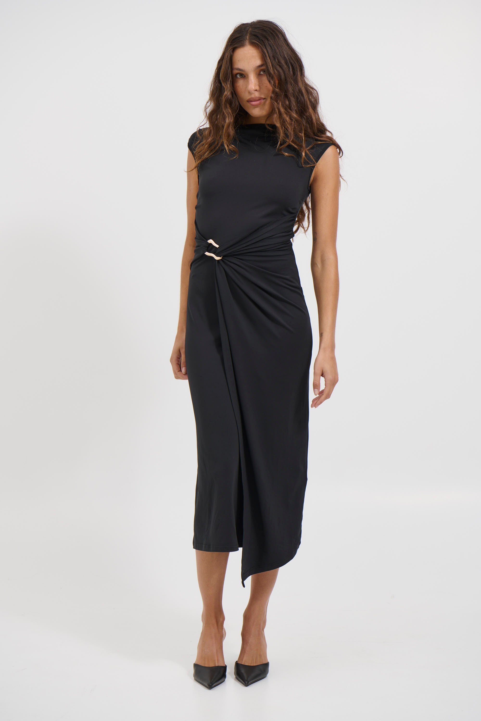 Jenna Maxi Dress Black