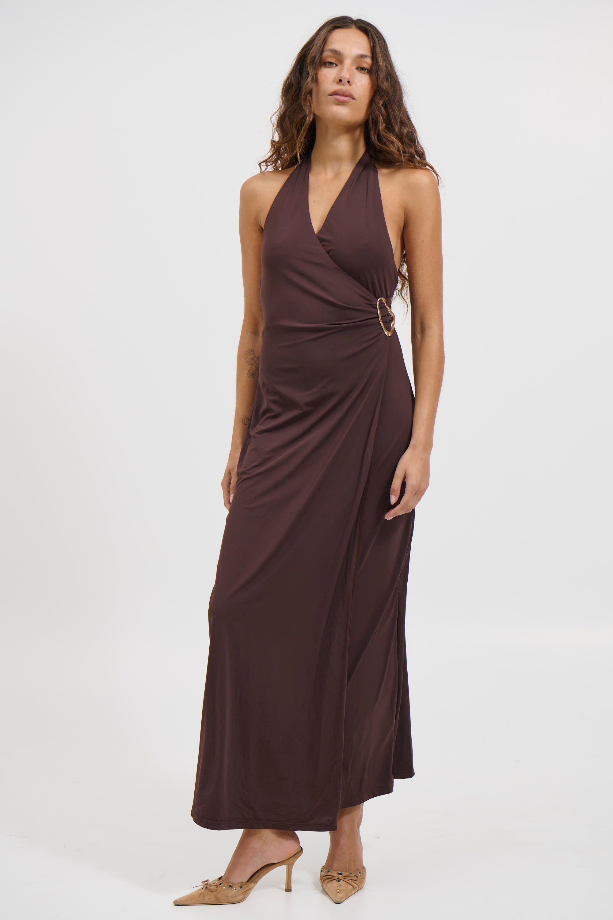 Mason Maxi Dress Chocolate