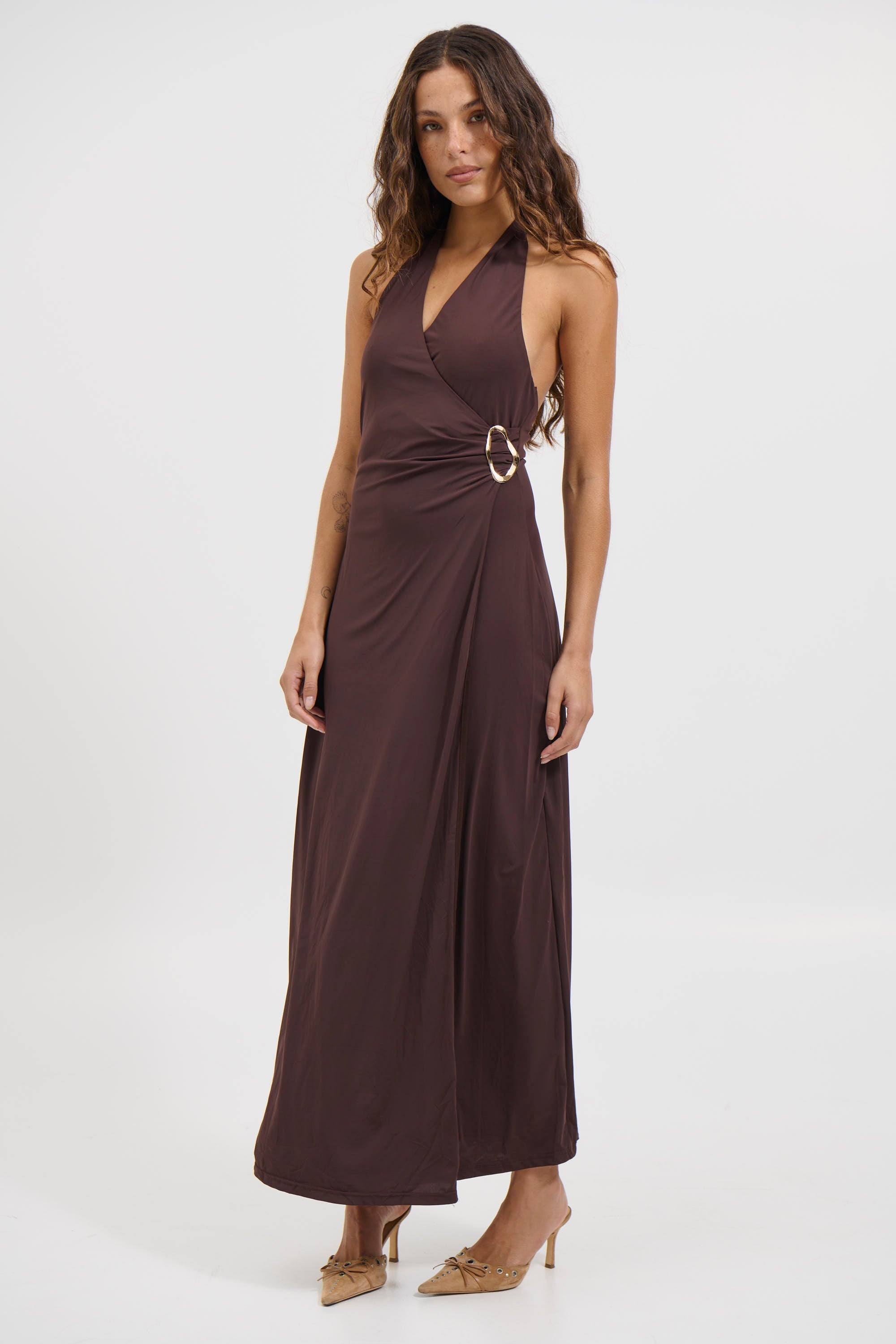 Mason Maxi Dress Chocolate