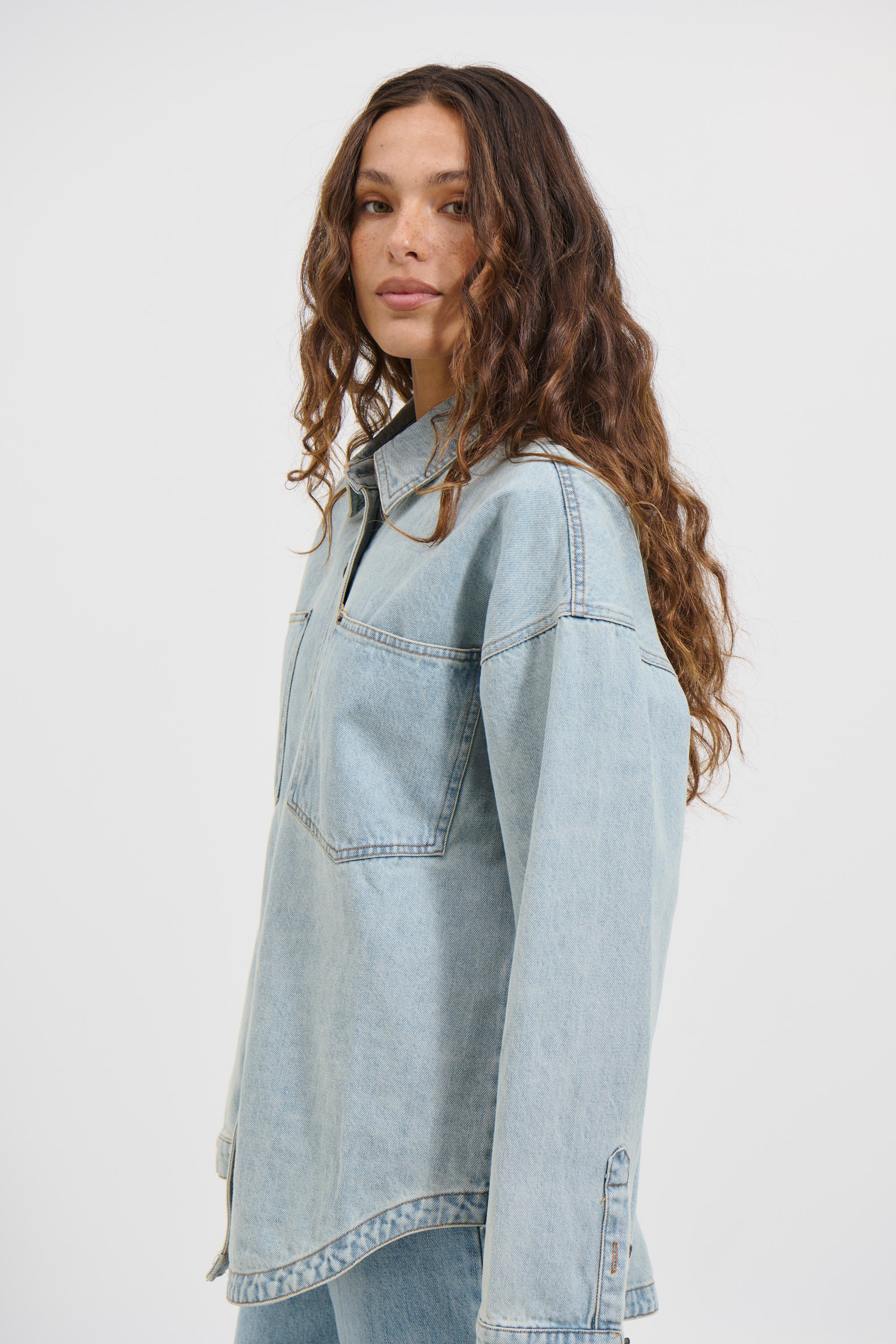 Marcy Shacket Vintage Blue