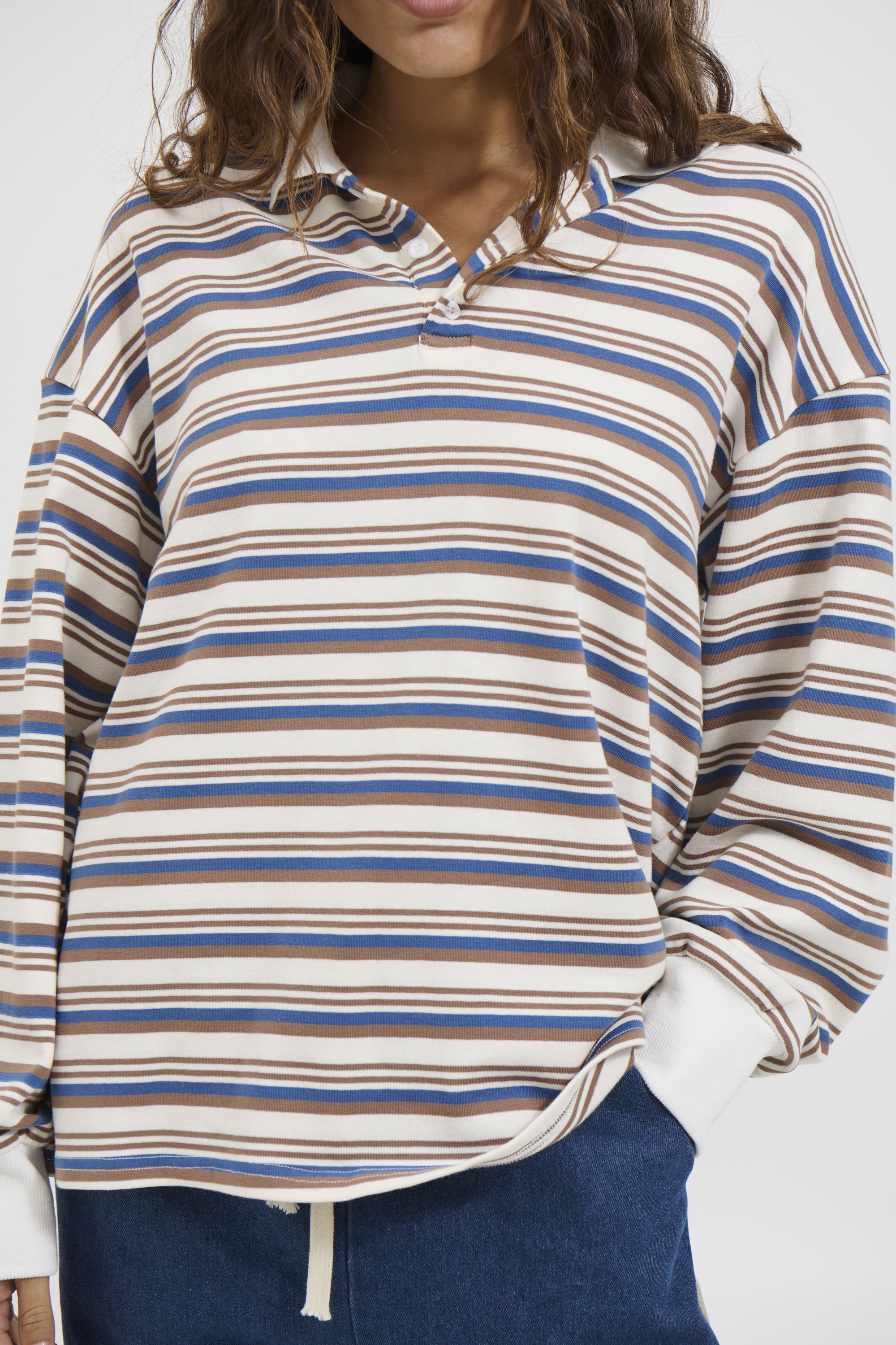 Jodie Rugby Top Mocha