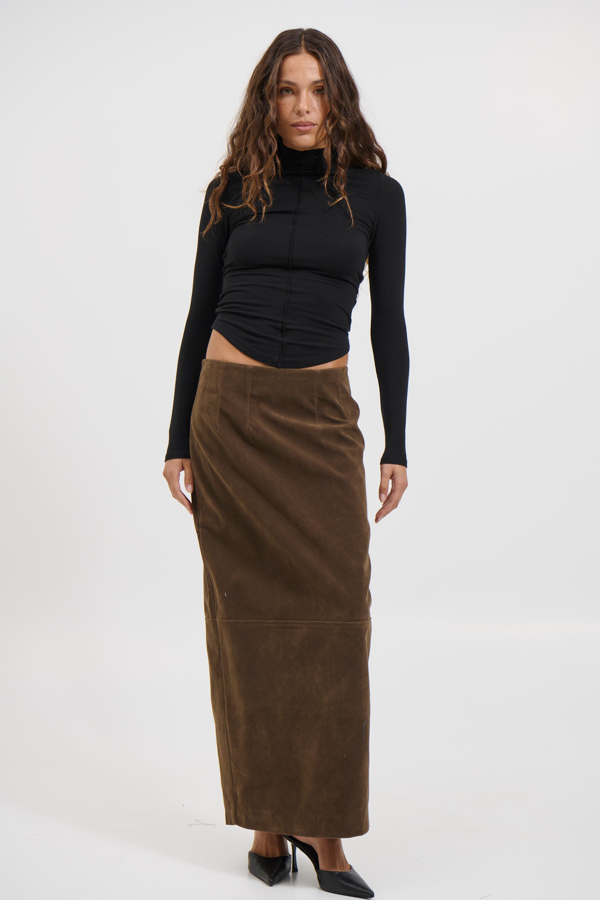 Shyla Skirt Chocolate
