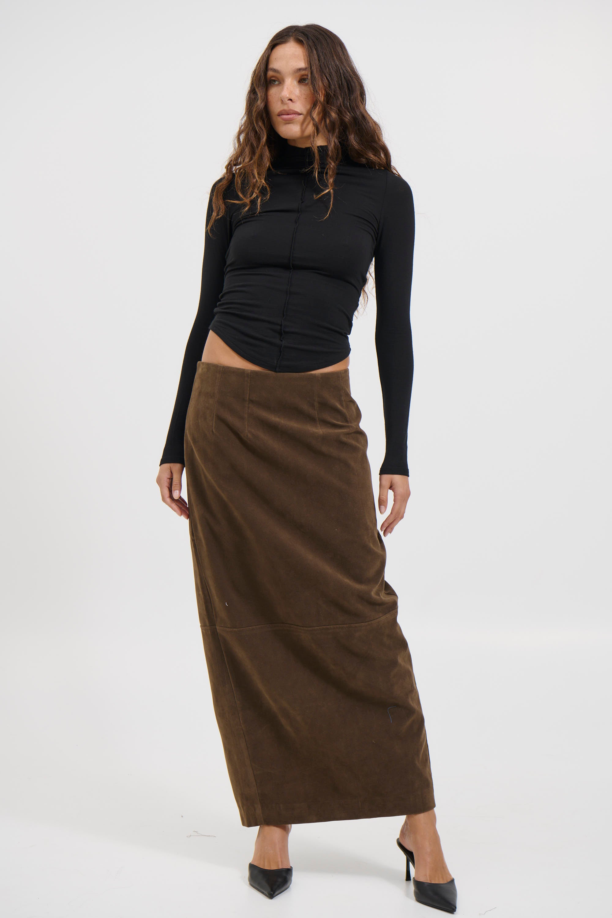 Shyla Skirt Chocolate