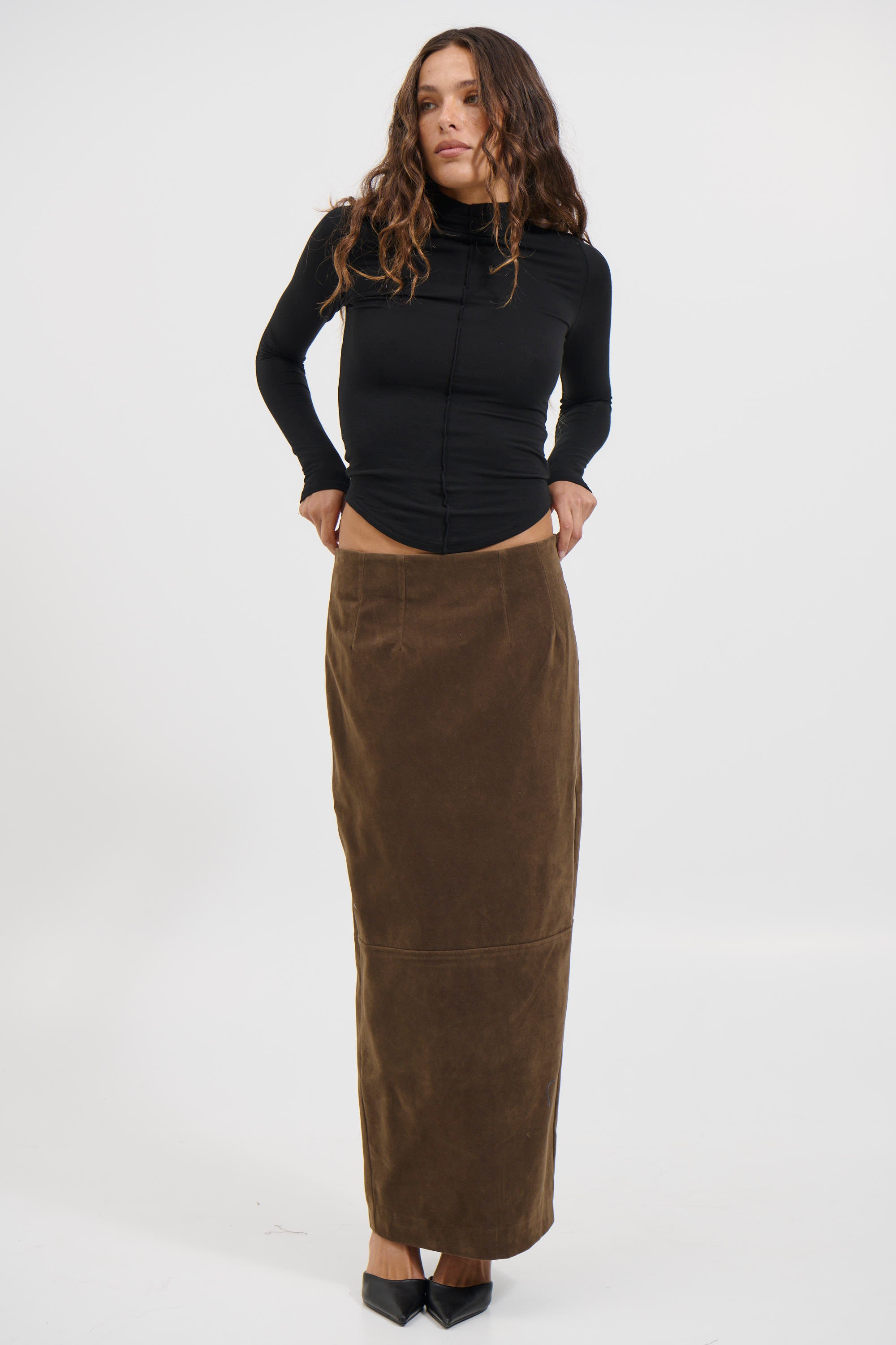 Shyla Skirt Chocolate
