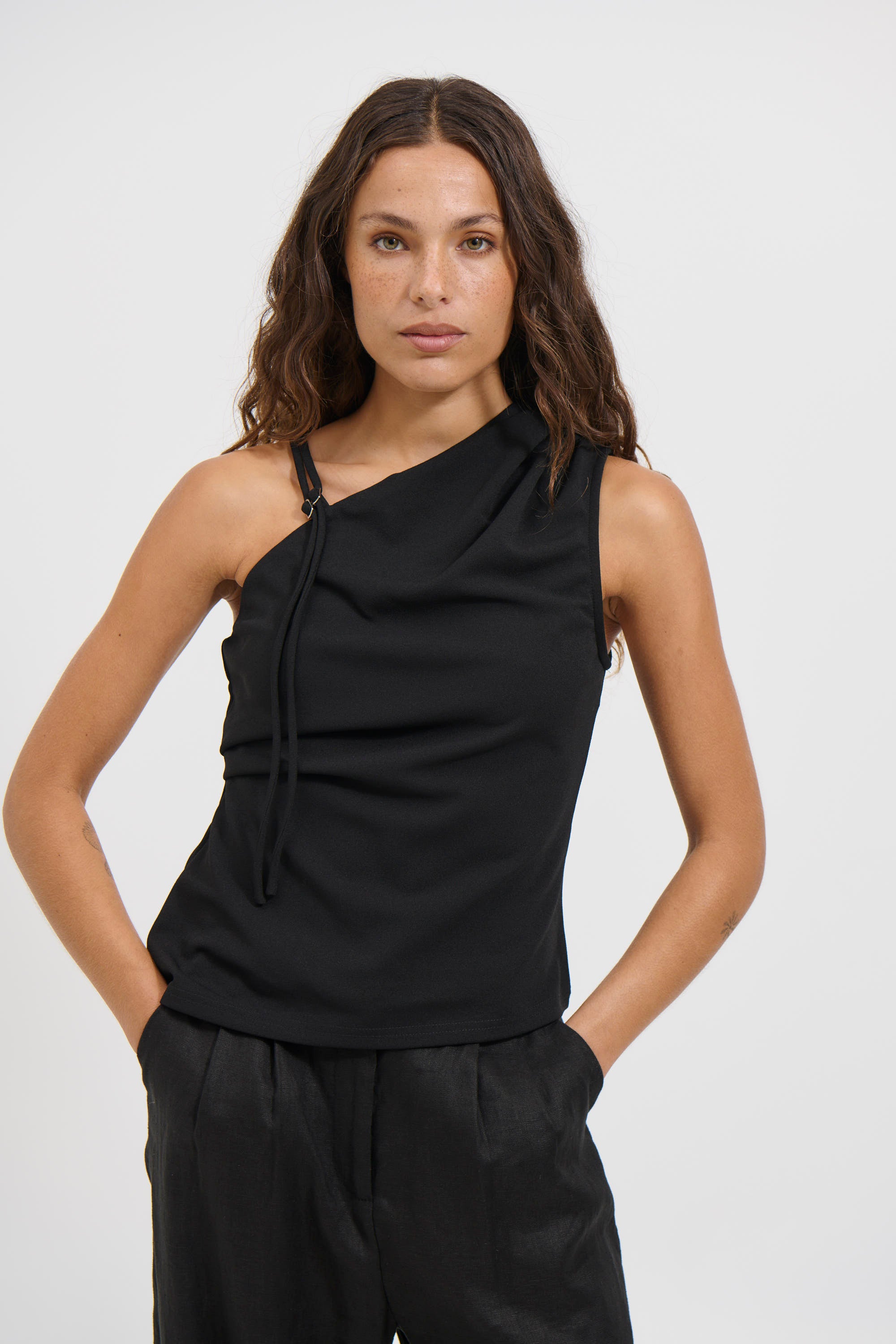Pasha Top Black