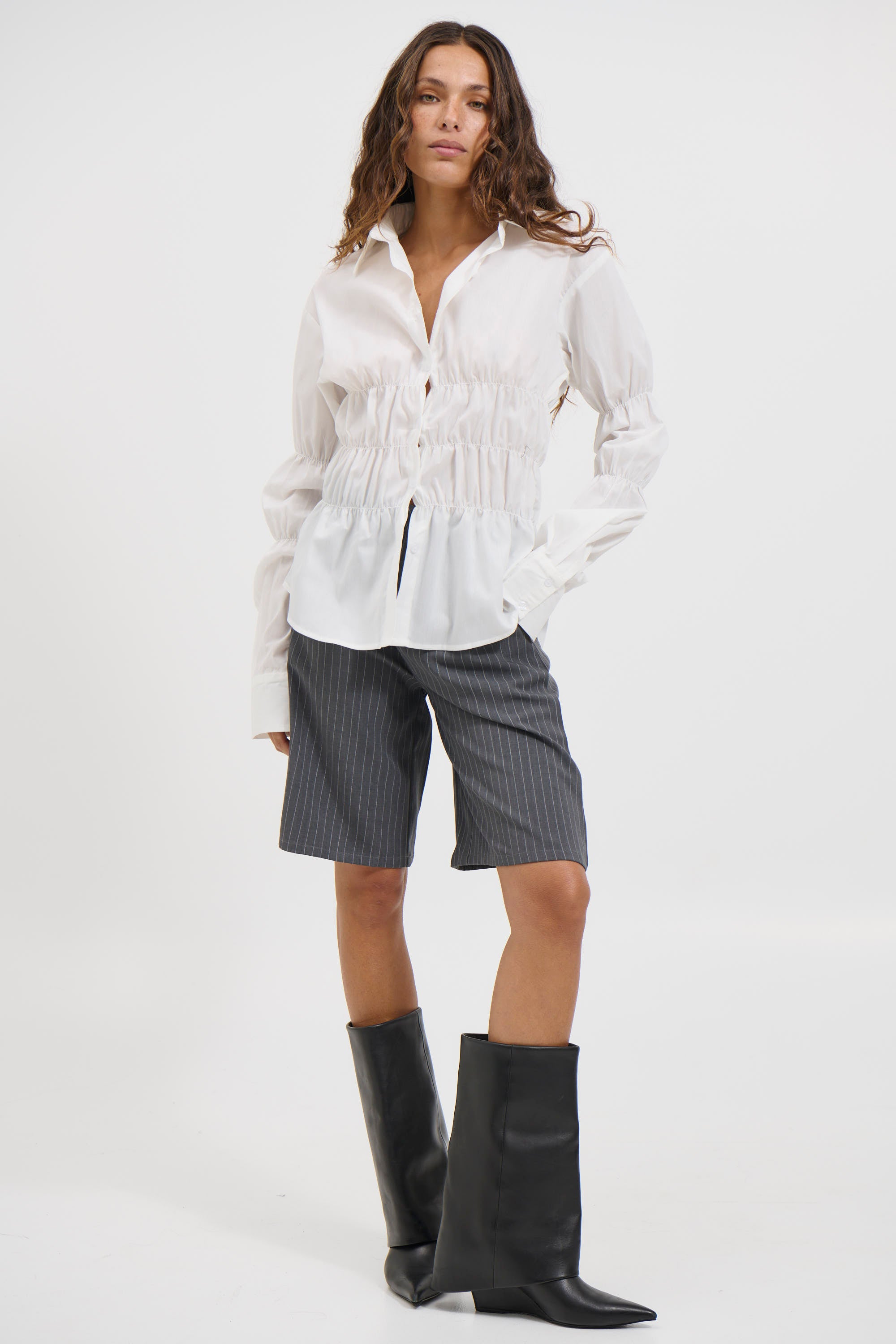 Alisha Shirt White