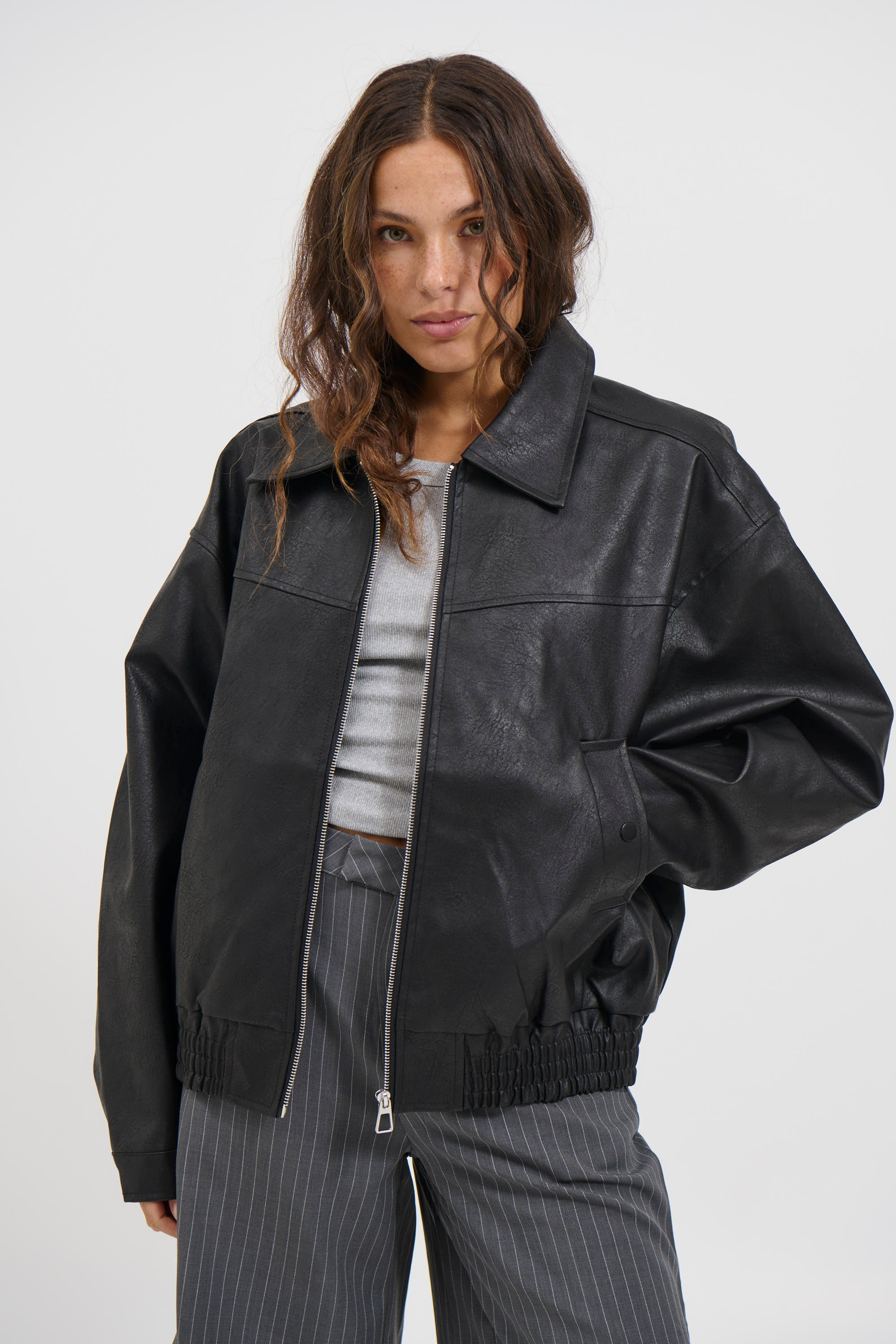 Calista Bomber Jacket Black