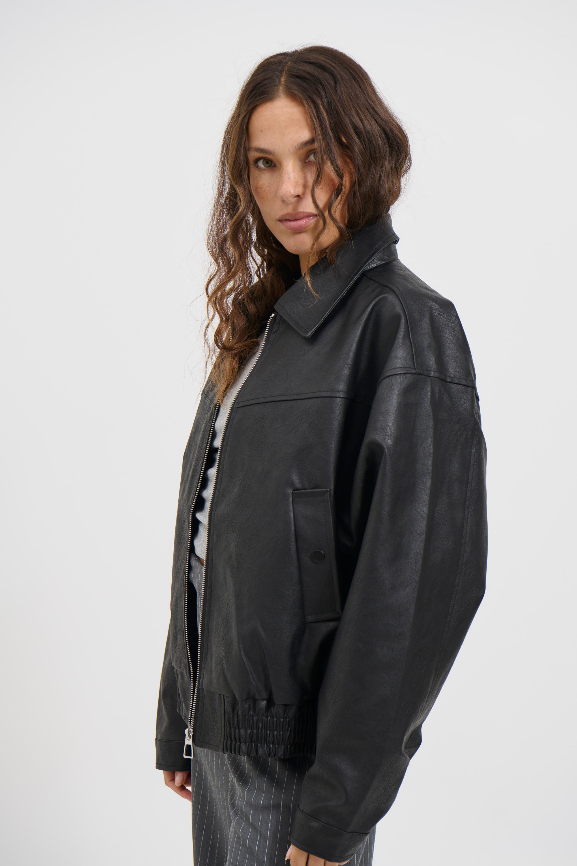 Calista Bomber Jacket Black