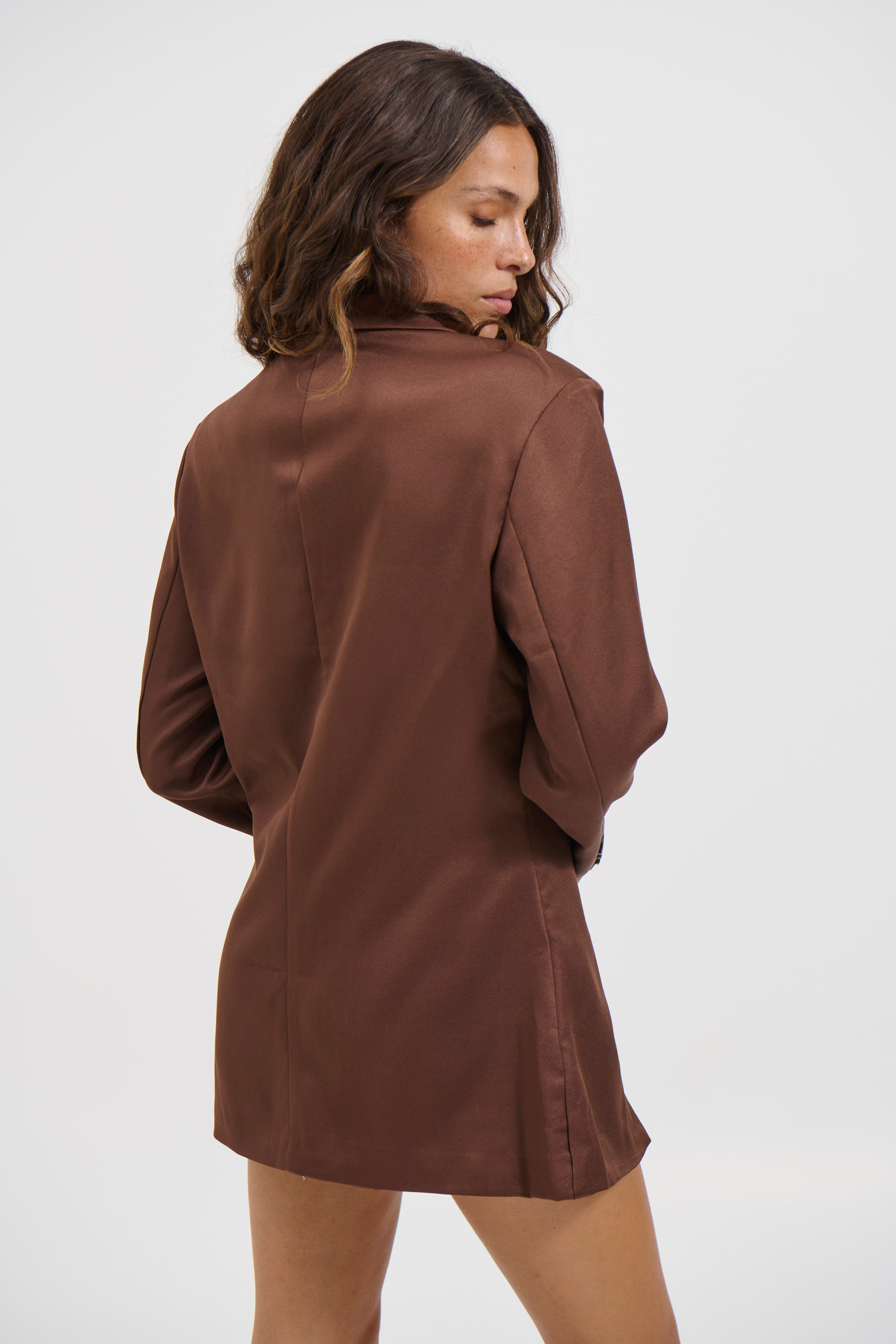Sophia Blazer Chocolate