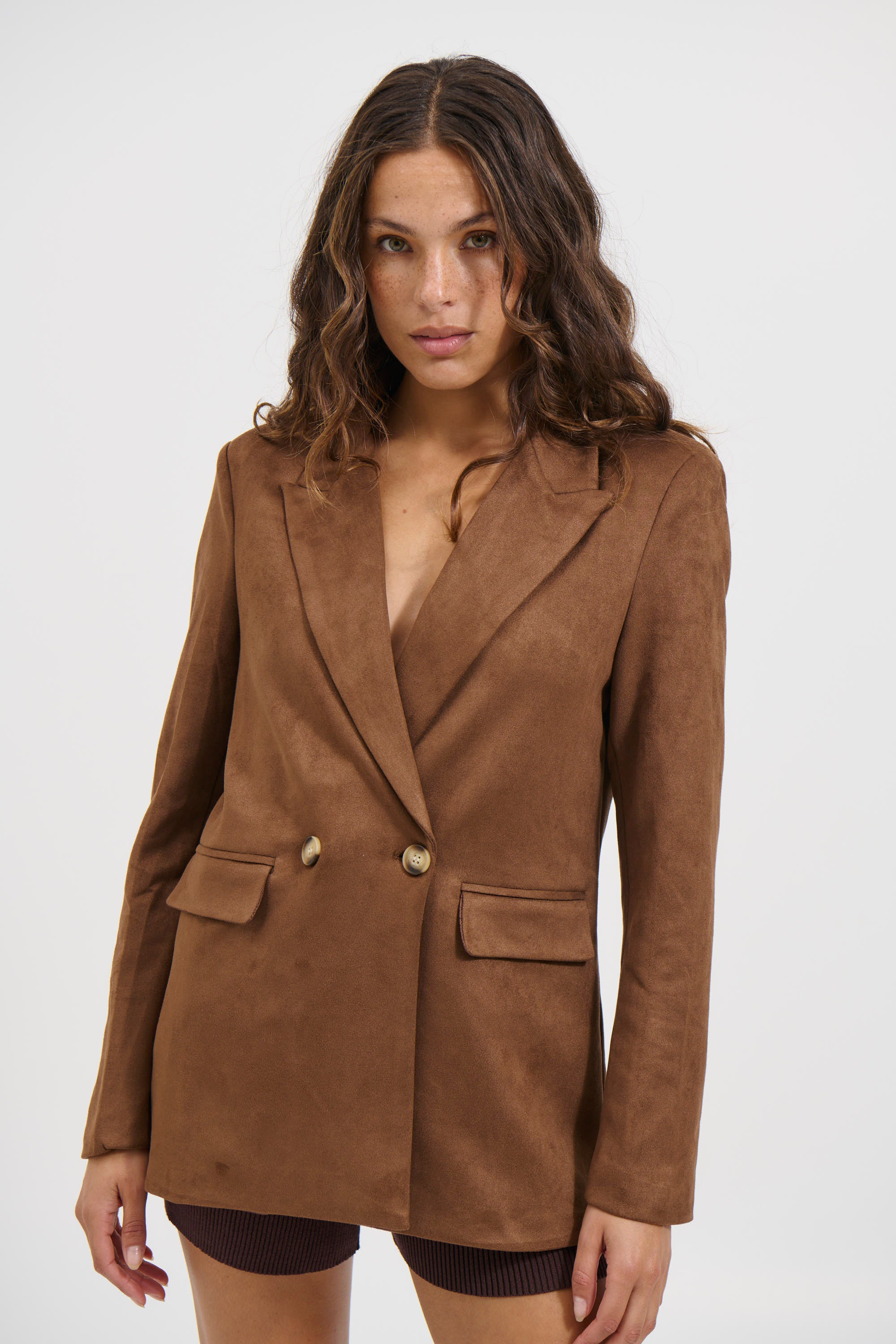 Shanti Blazer Chocolate