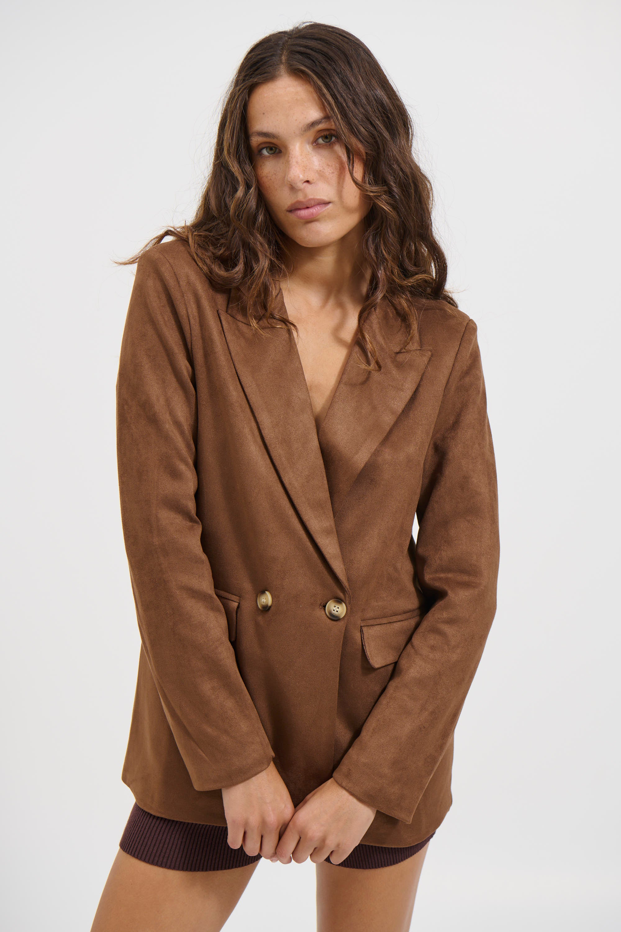 Shanti Blazer Chocolate