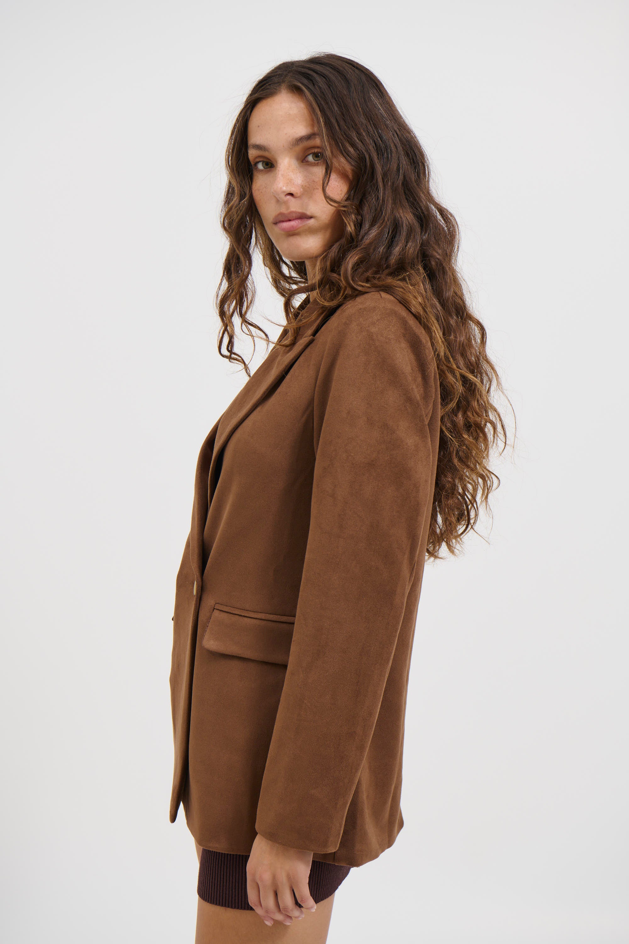 Shanti Blazer Chocolate