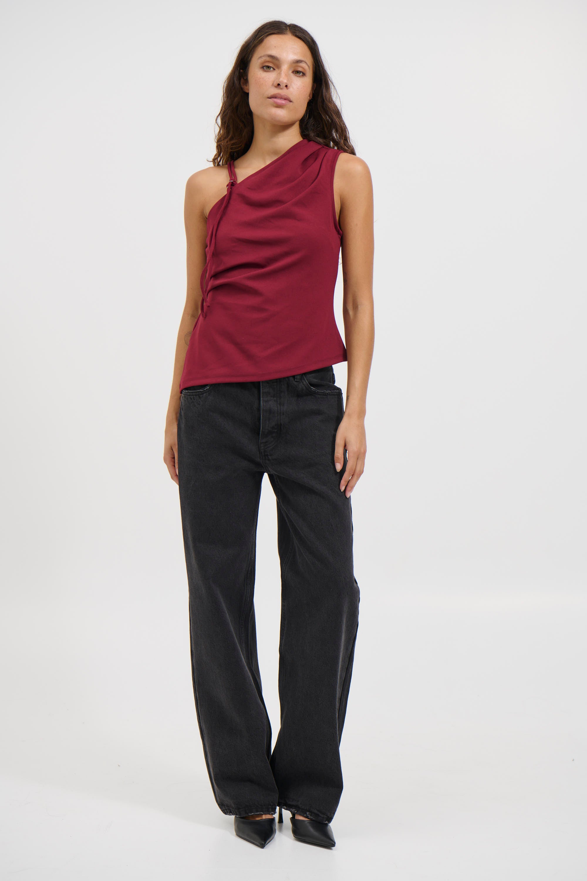 Pasha Top Wine - FINAL SALE