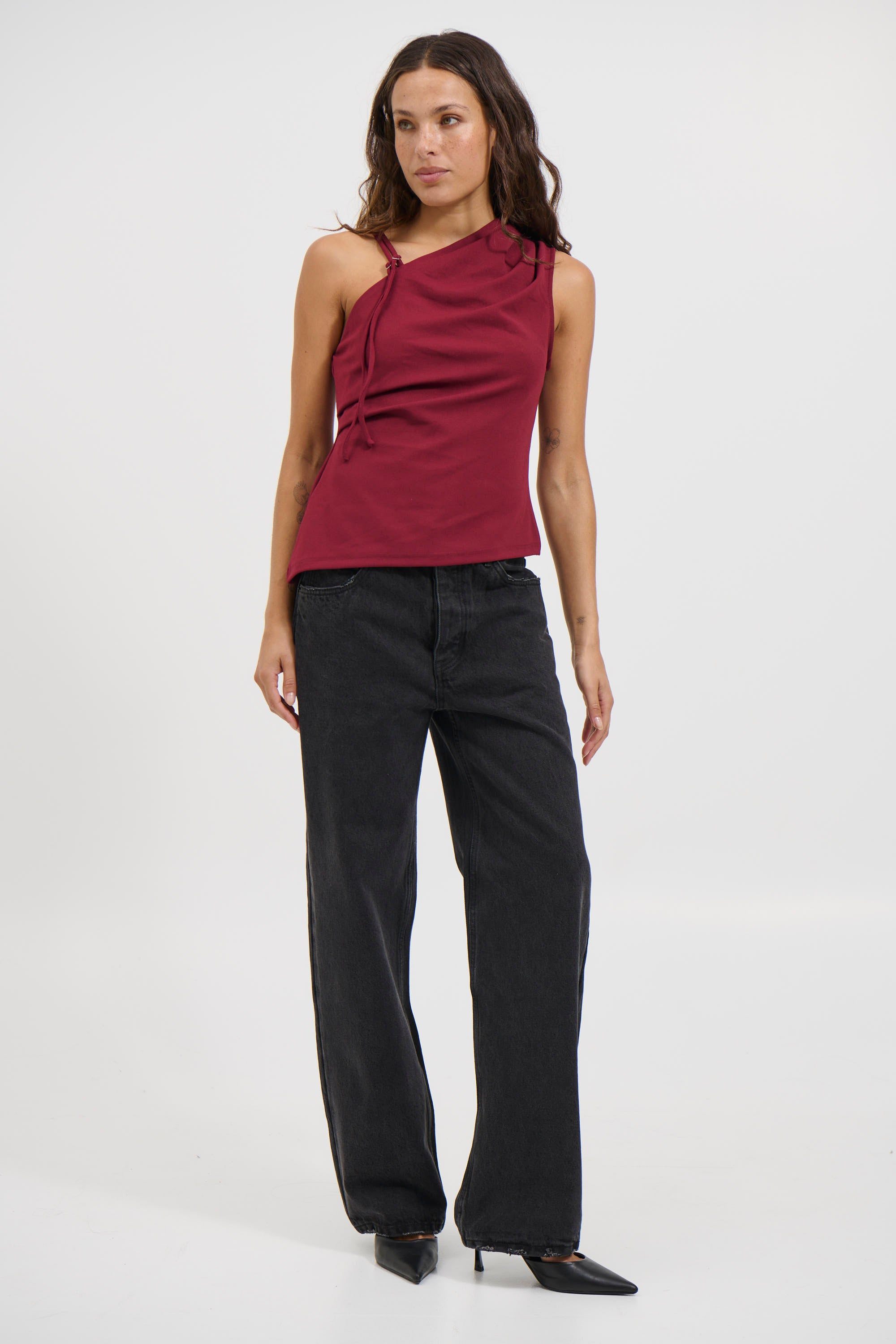 Pasha Top Wine - FINAL SALE