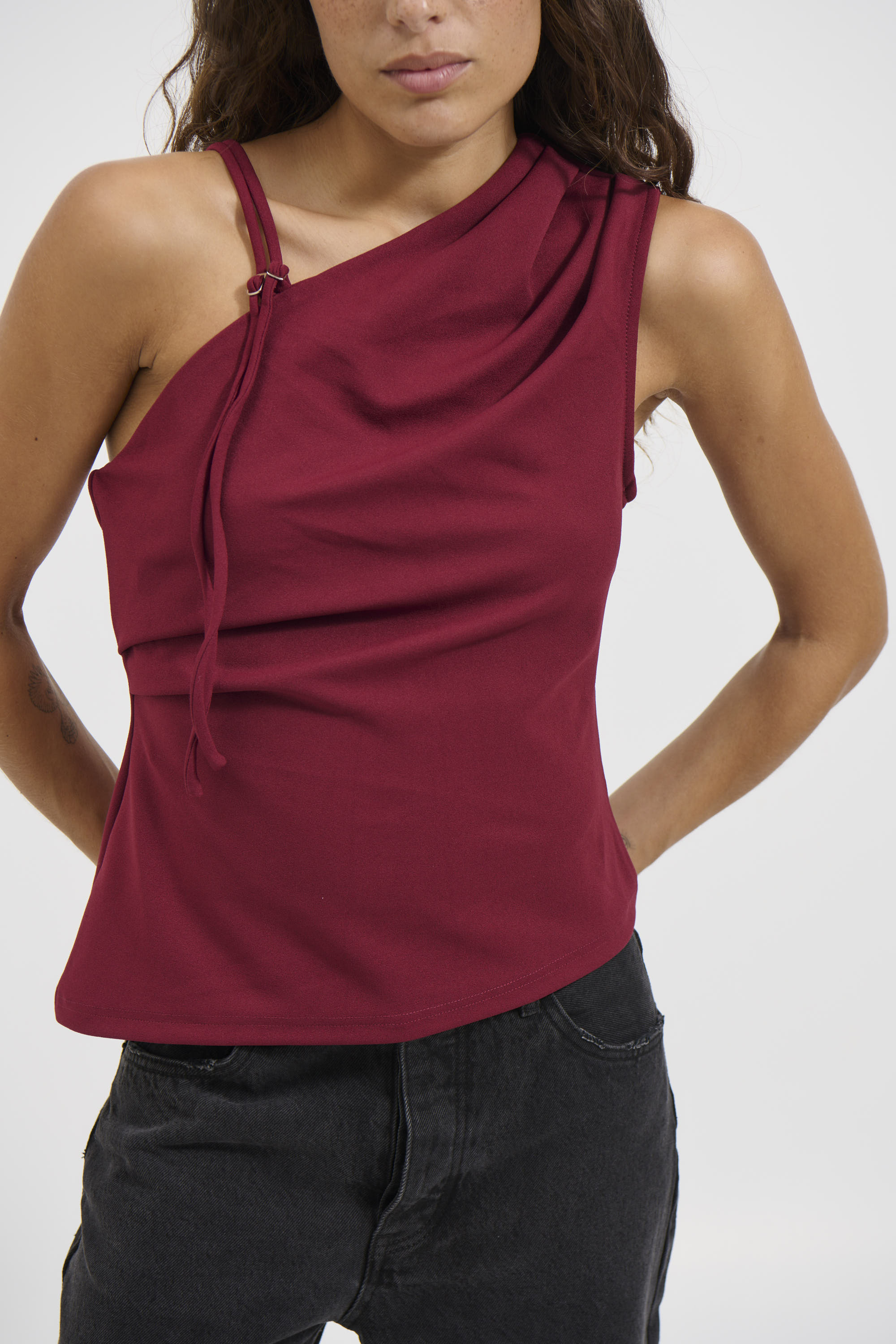 Pasha Top Wine - FINAL SALE