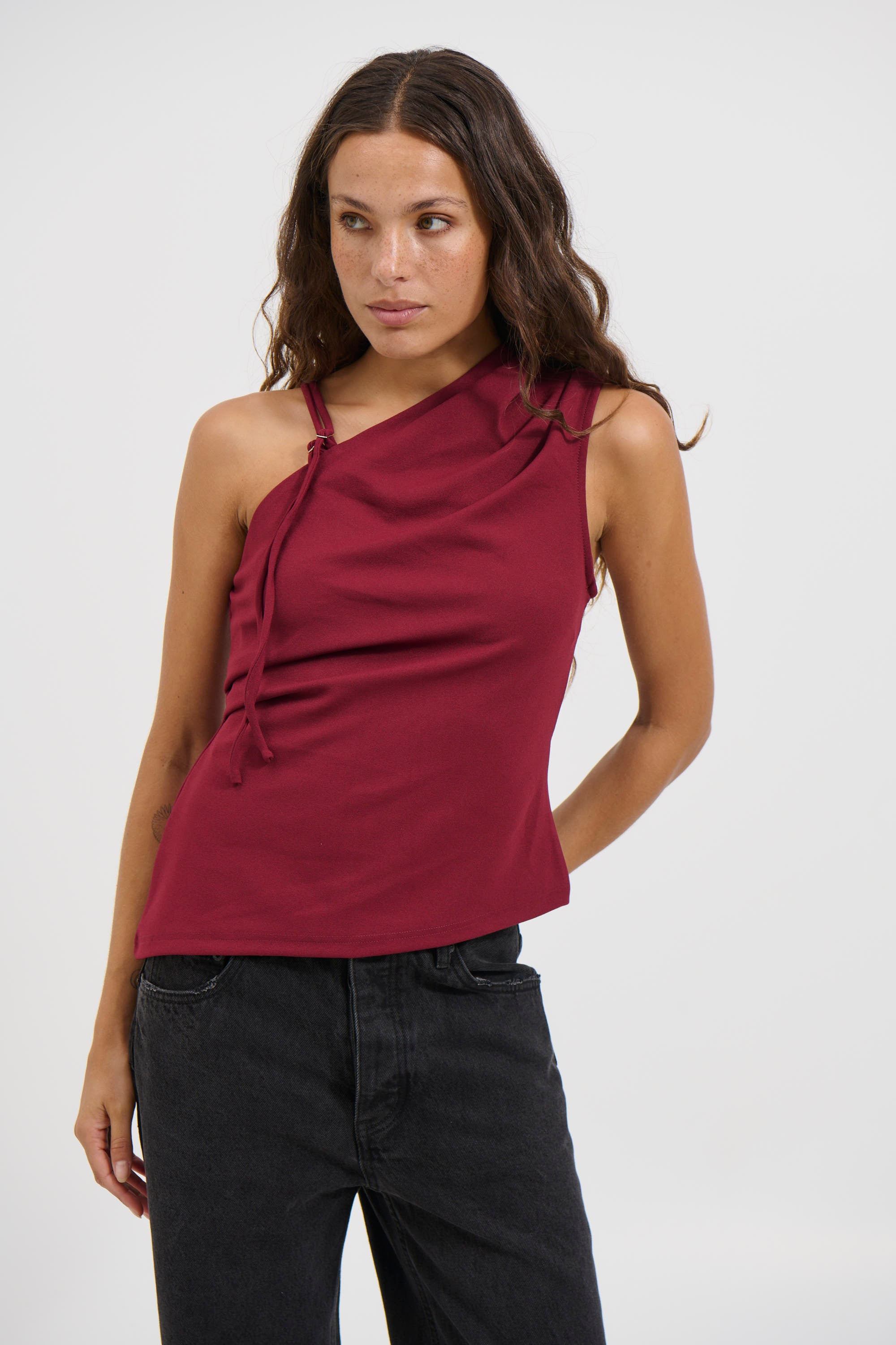 Pasha Top Wine - FINAL SALE