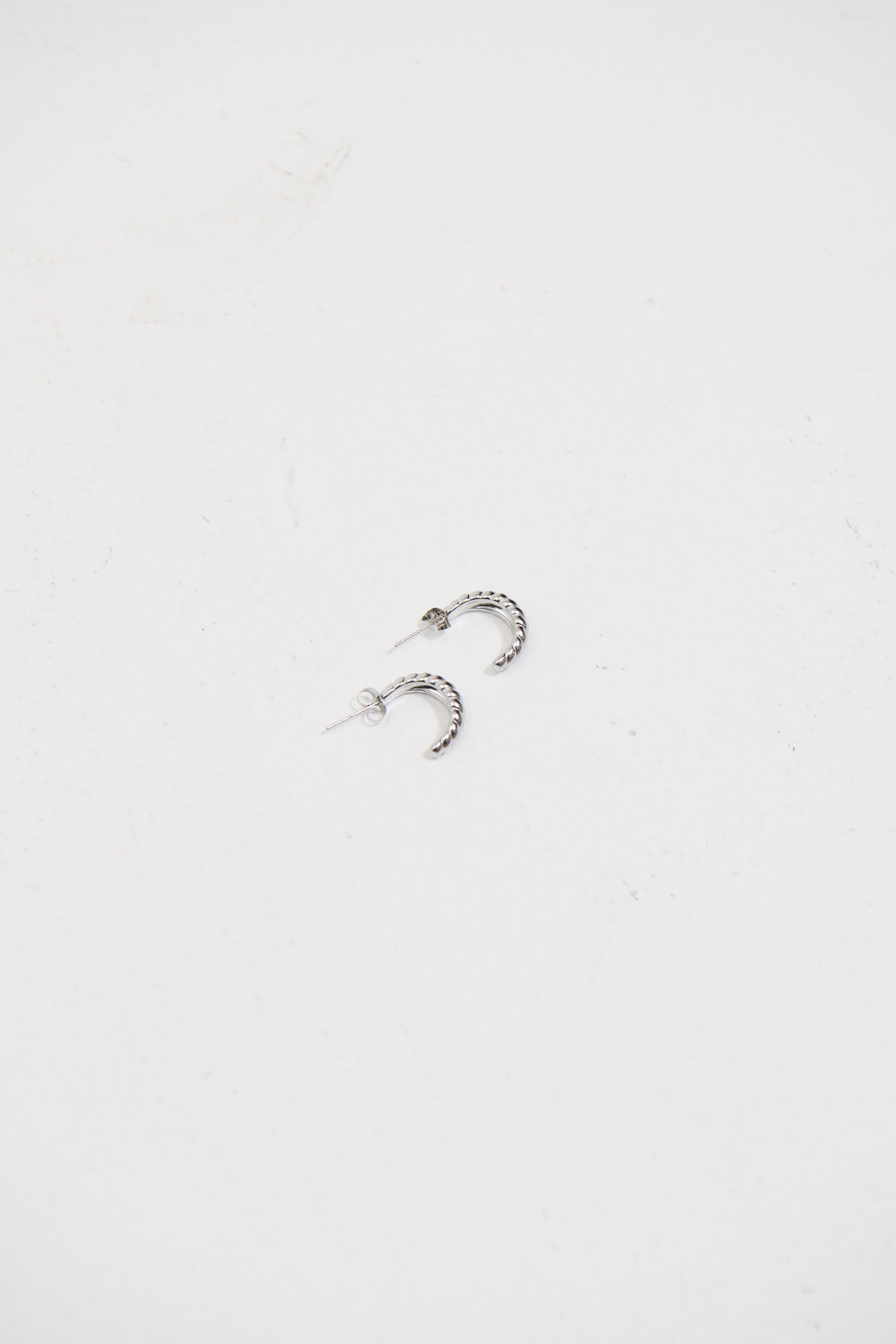 Oia Hoop Earring Silver - FINAL SALE