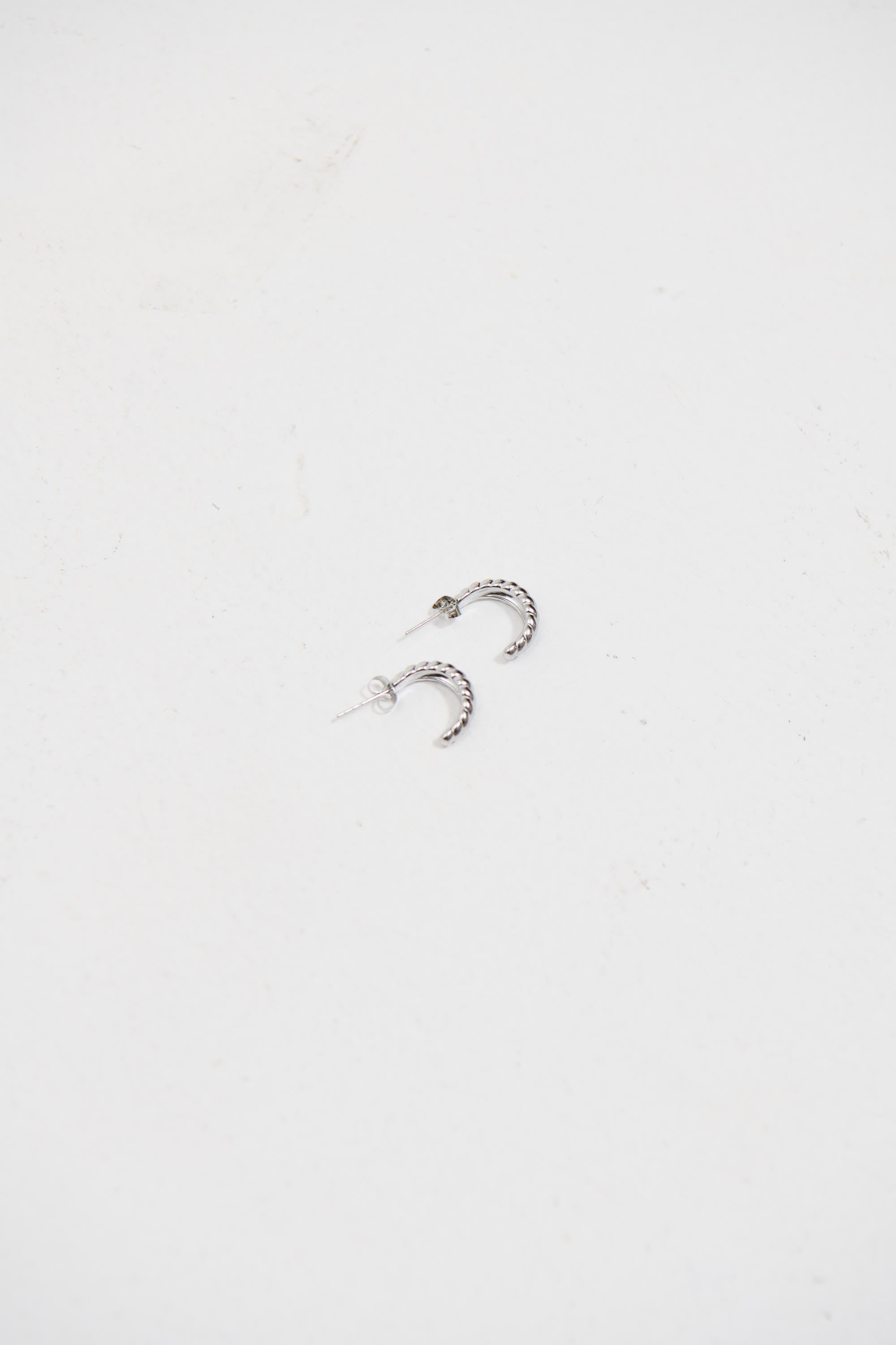 Oia Hoop Earring Silver - FINAL SALE