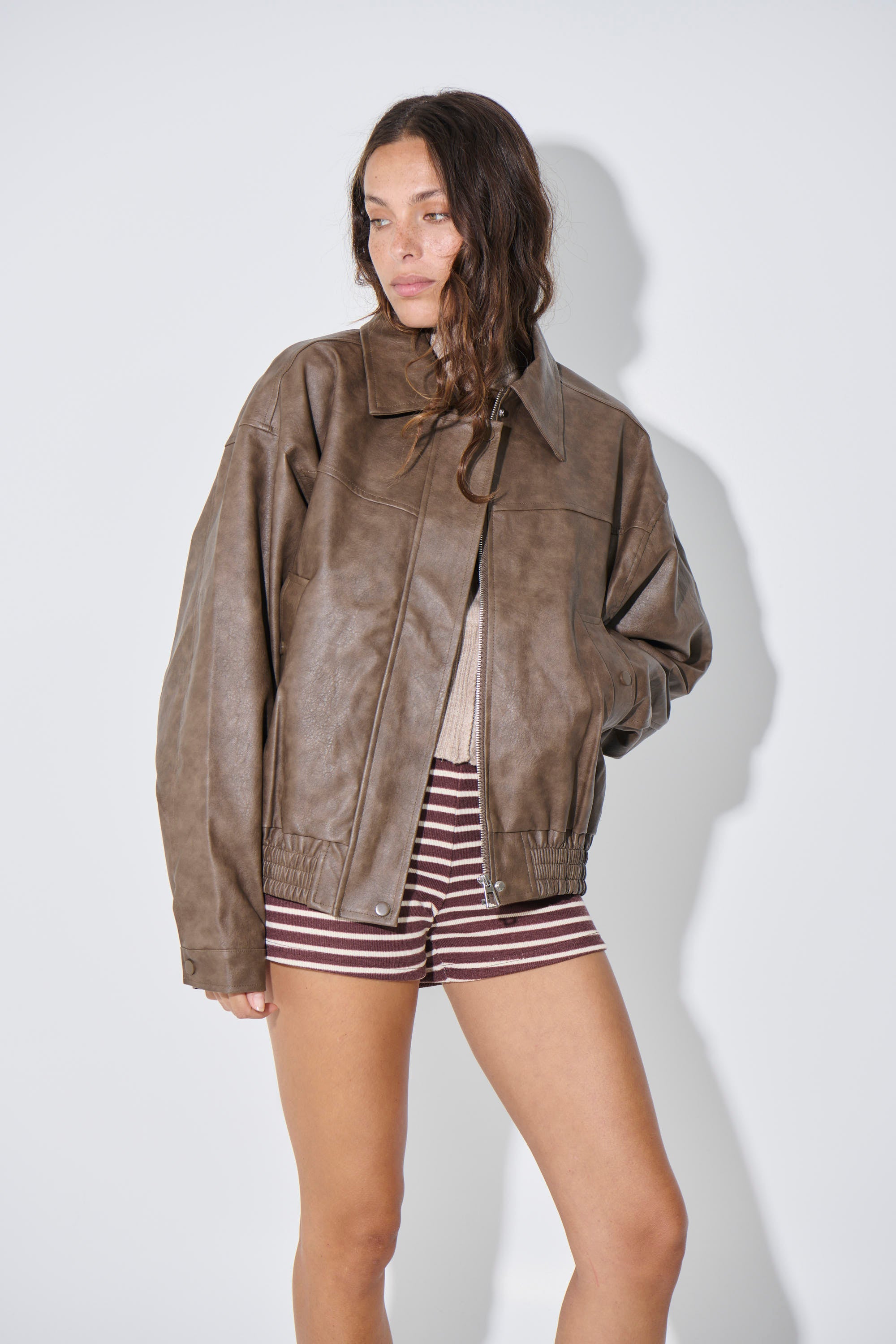 Barkley Bomber Jacket Chocolate