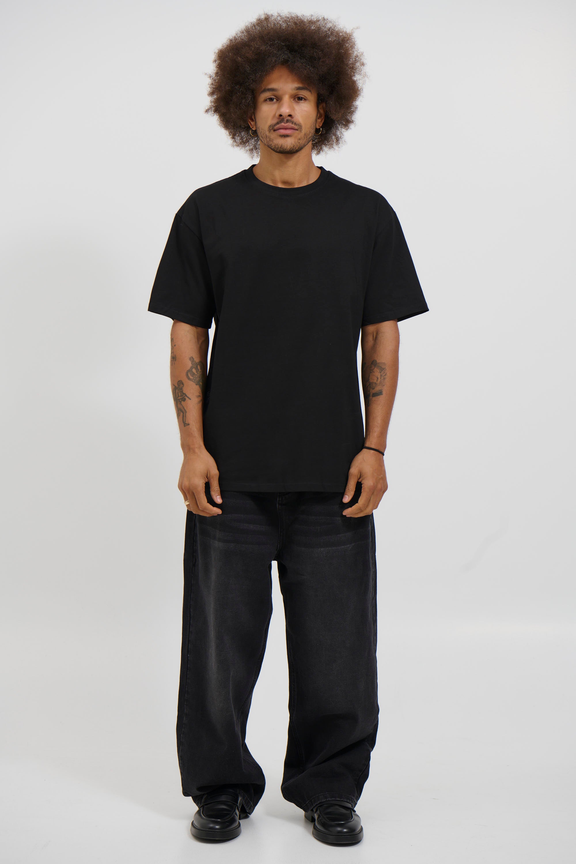Emmett Box Tee Black