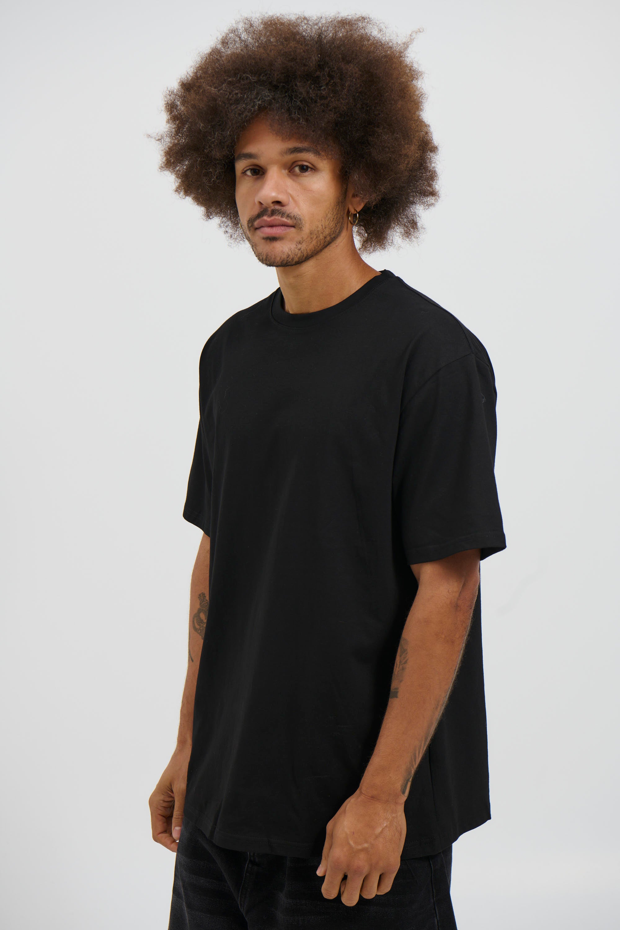 Emmett Box Tee Black