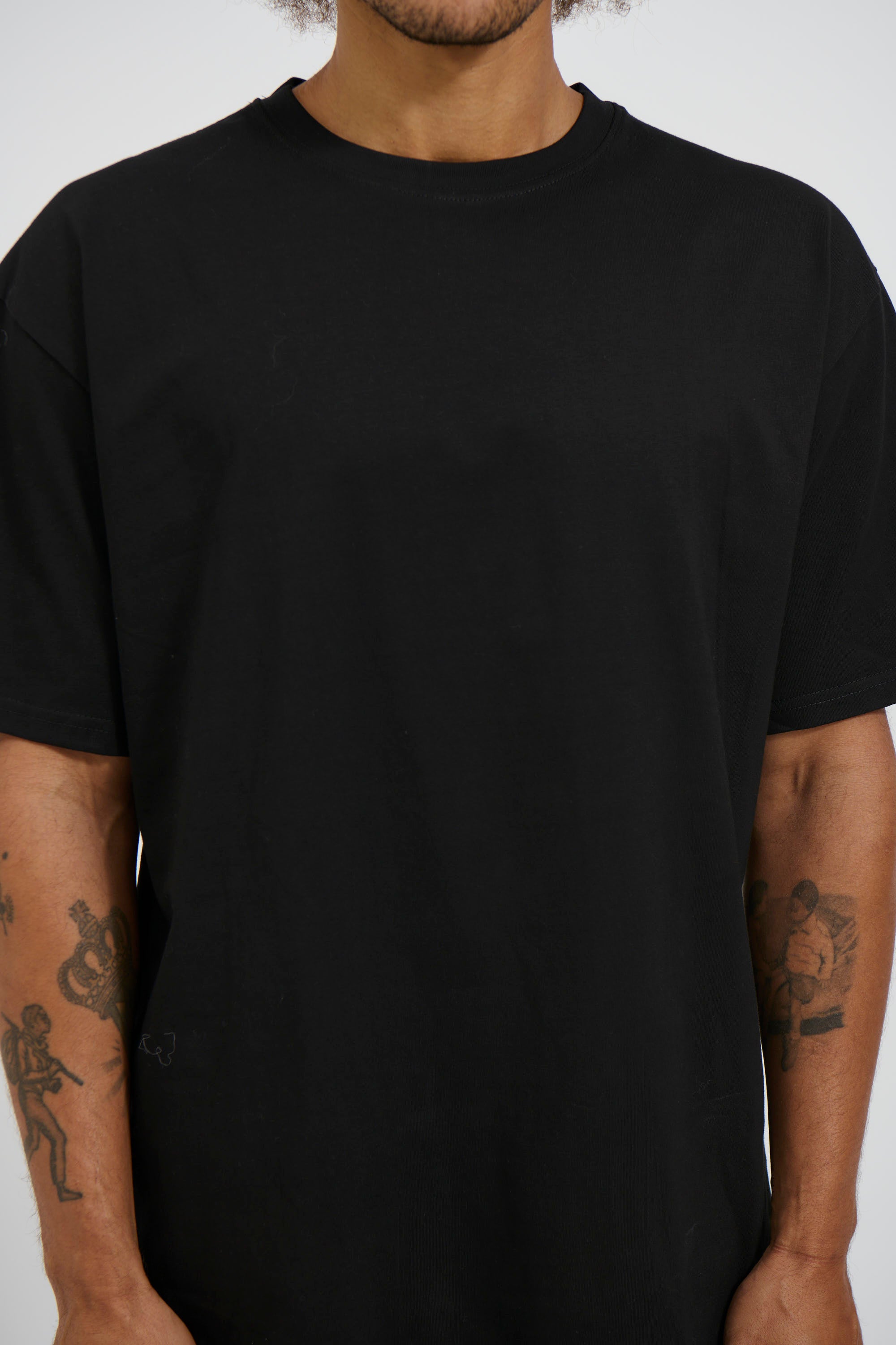 Emmett Box Tee Black