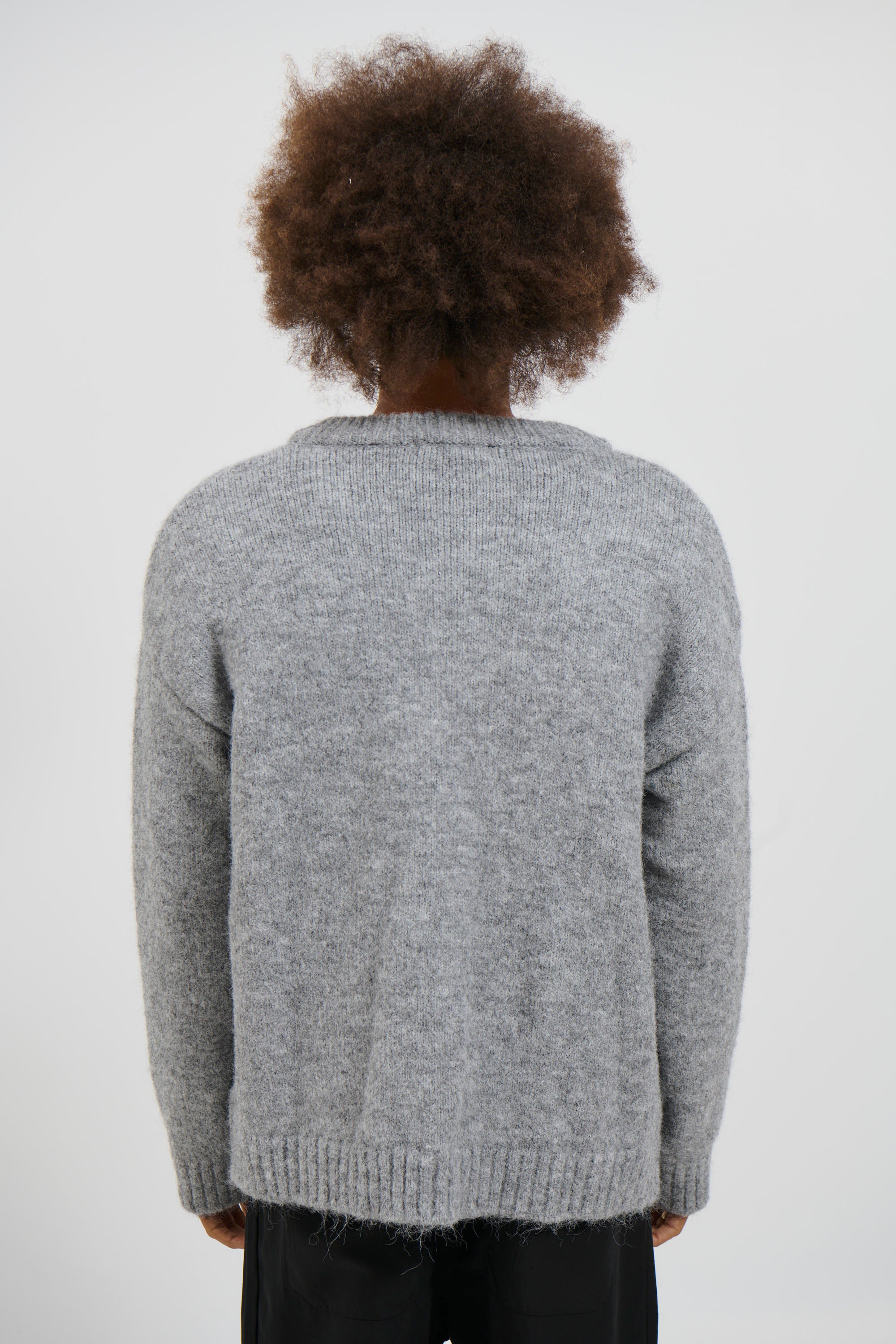 Knitted Oversize Cardigan Grey