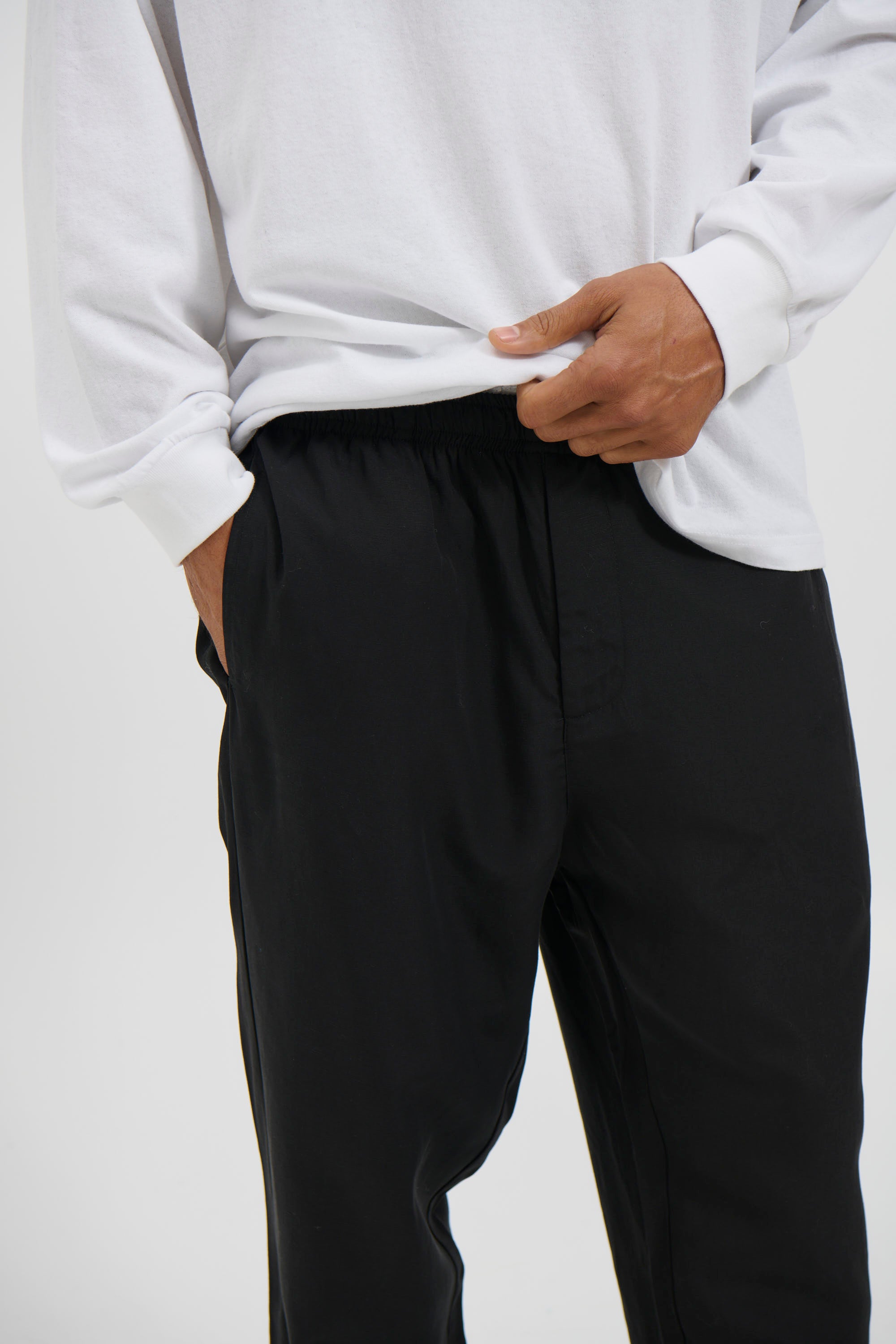 Mason Slouch Pant Black - FINAL SALE