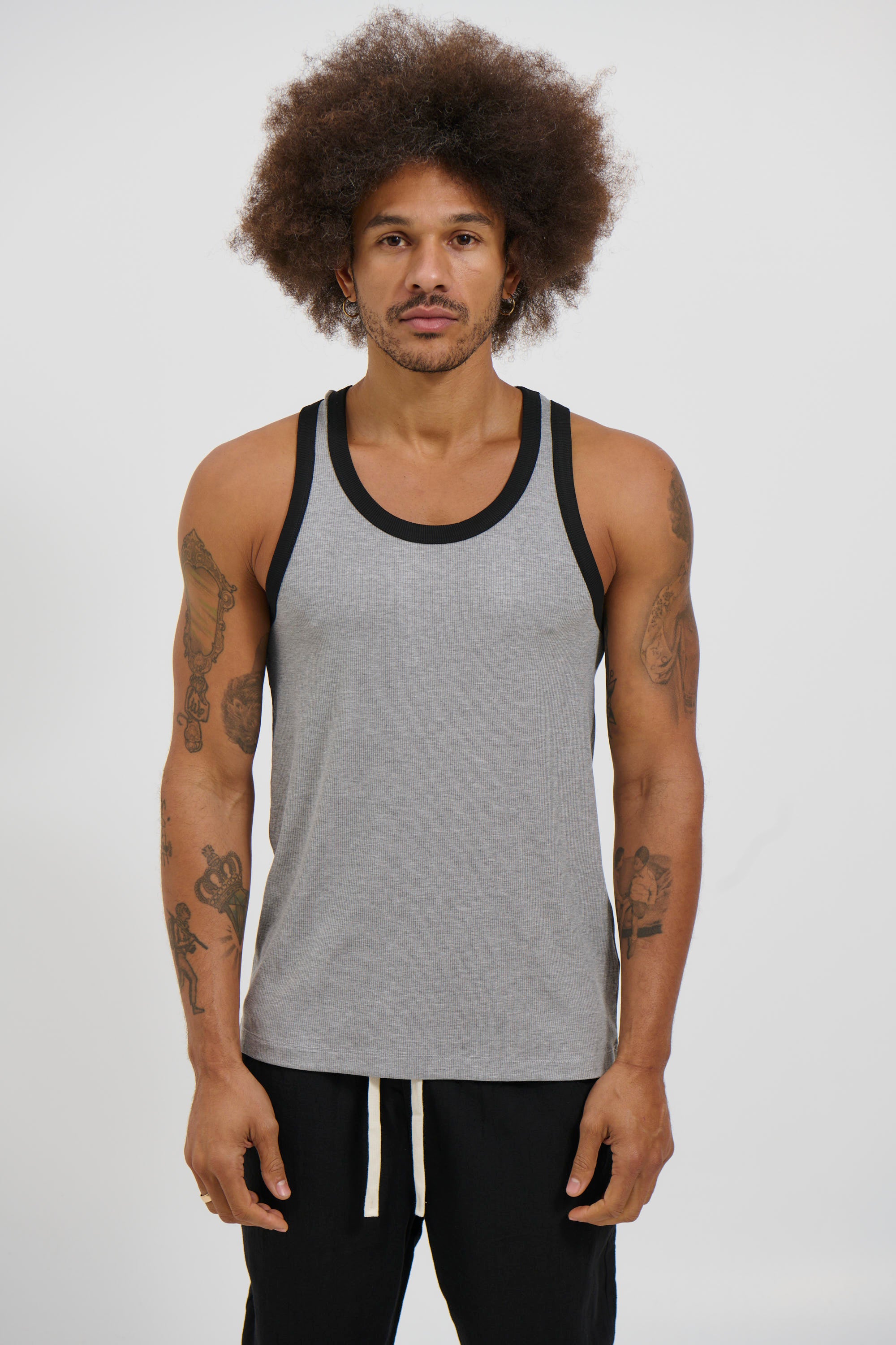 Zoro Singlet Grey/Black - FINAL SALE