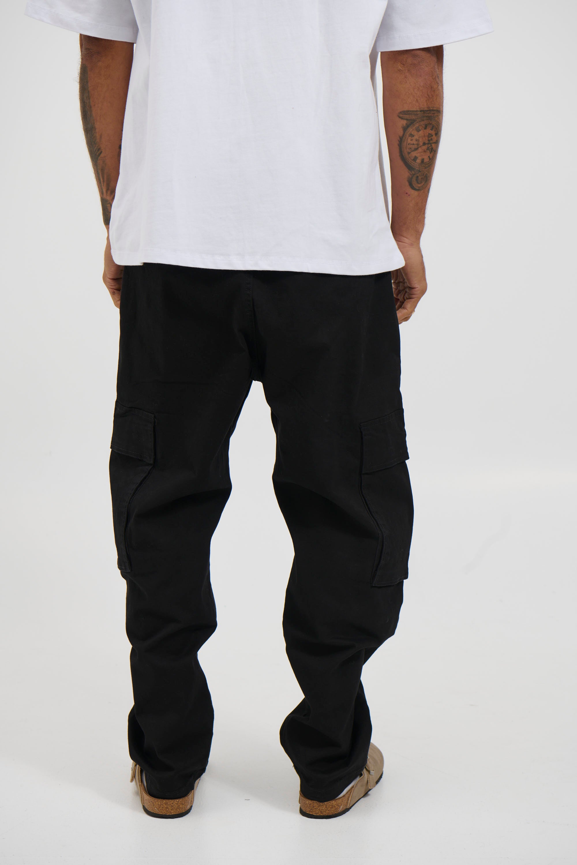 Damien Drop Cargo Pant Black
