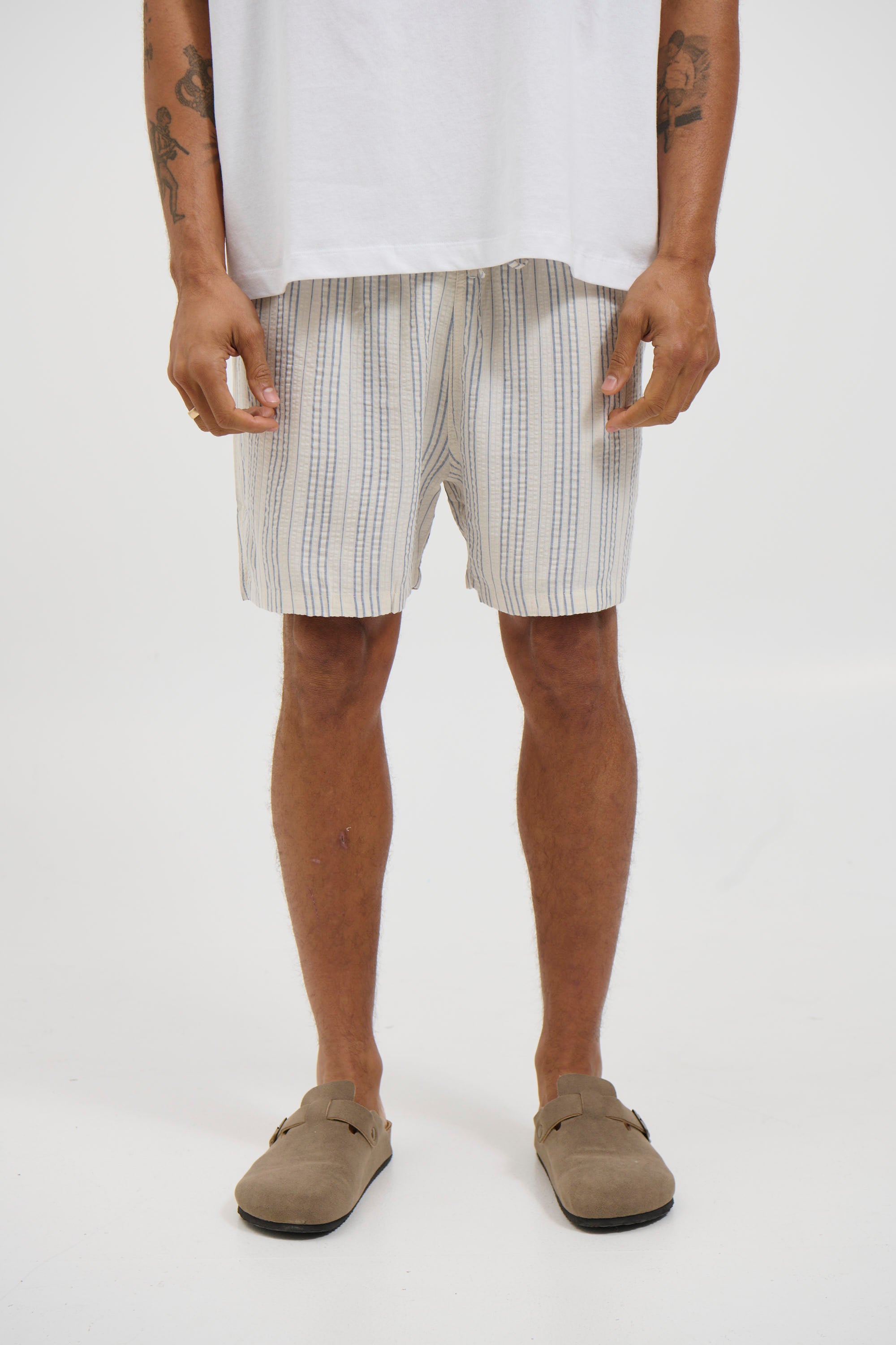 Mitchell Short Blue Stripe