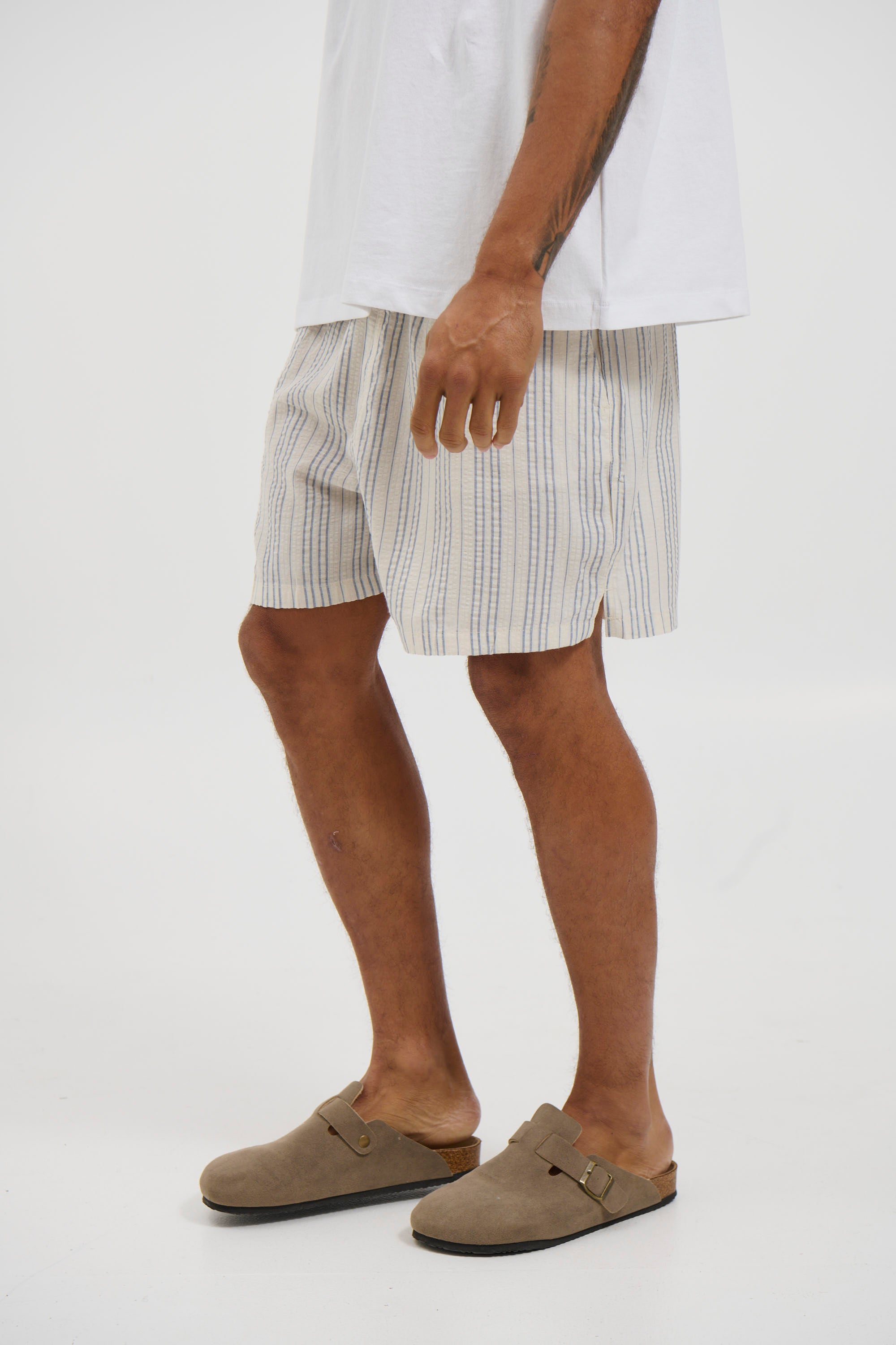 Mitchell Short Blue Stripe