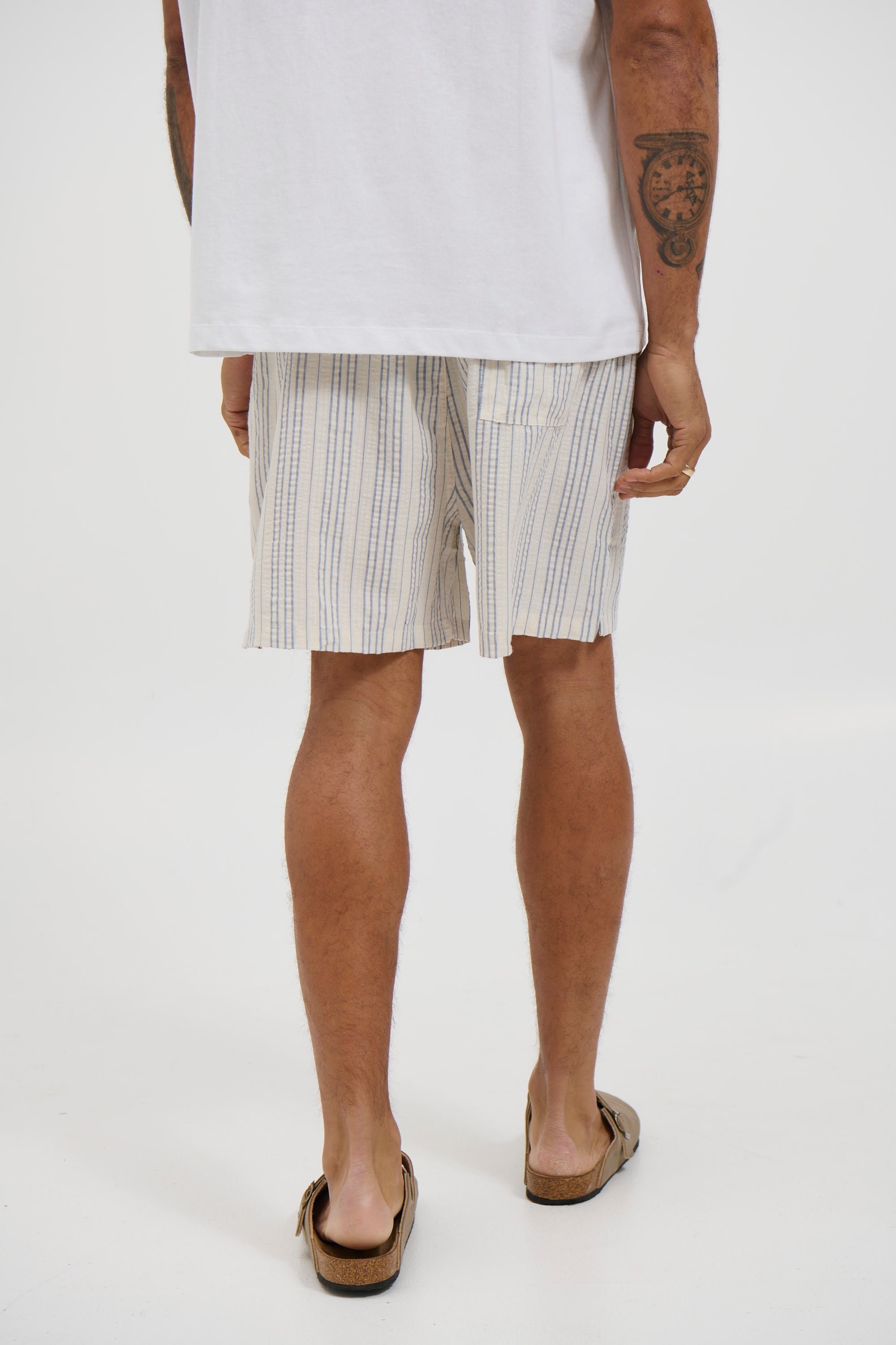 Mitchell Short Blue Stripe