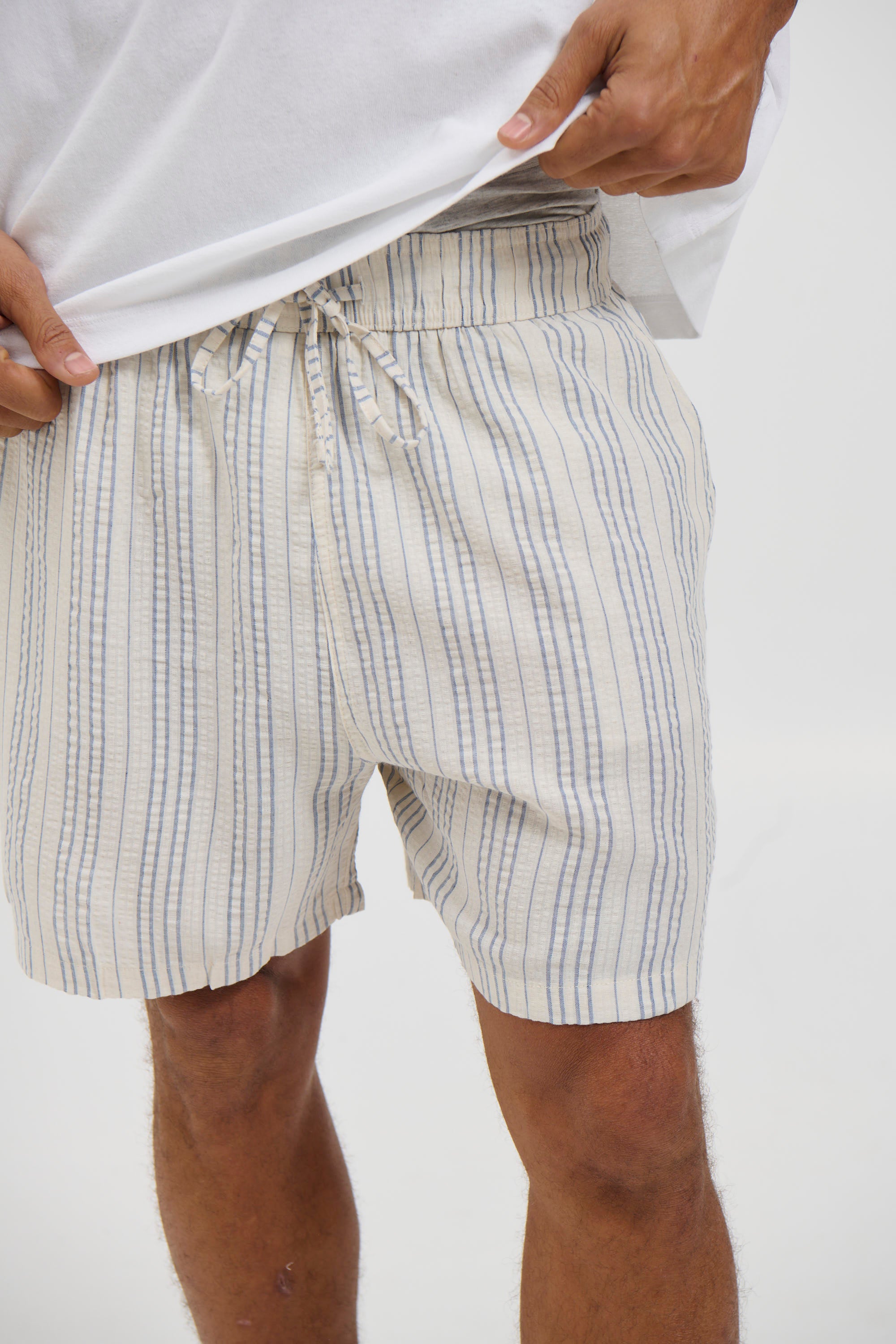 Mitchell Short Blue Stripe