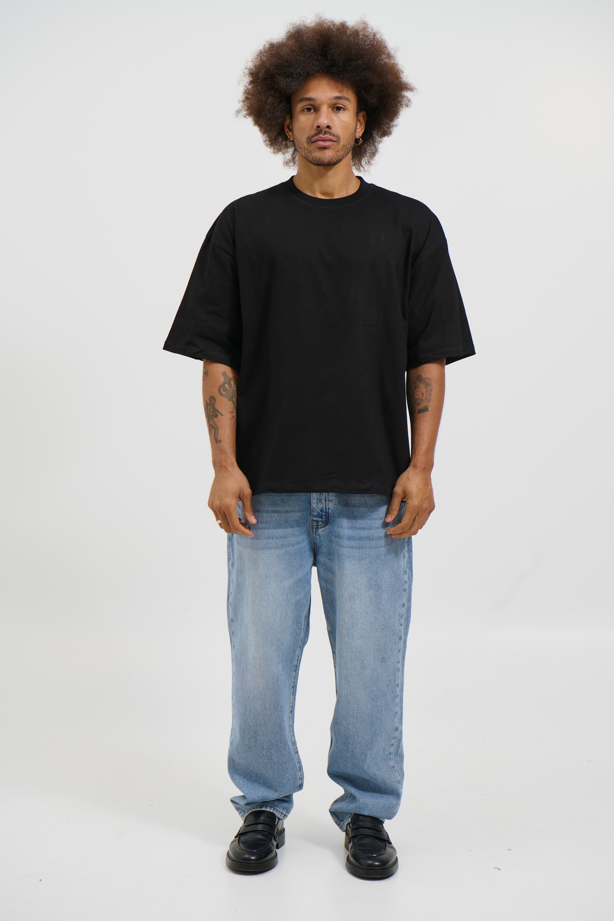 Tyson Crew Tee Black