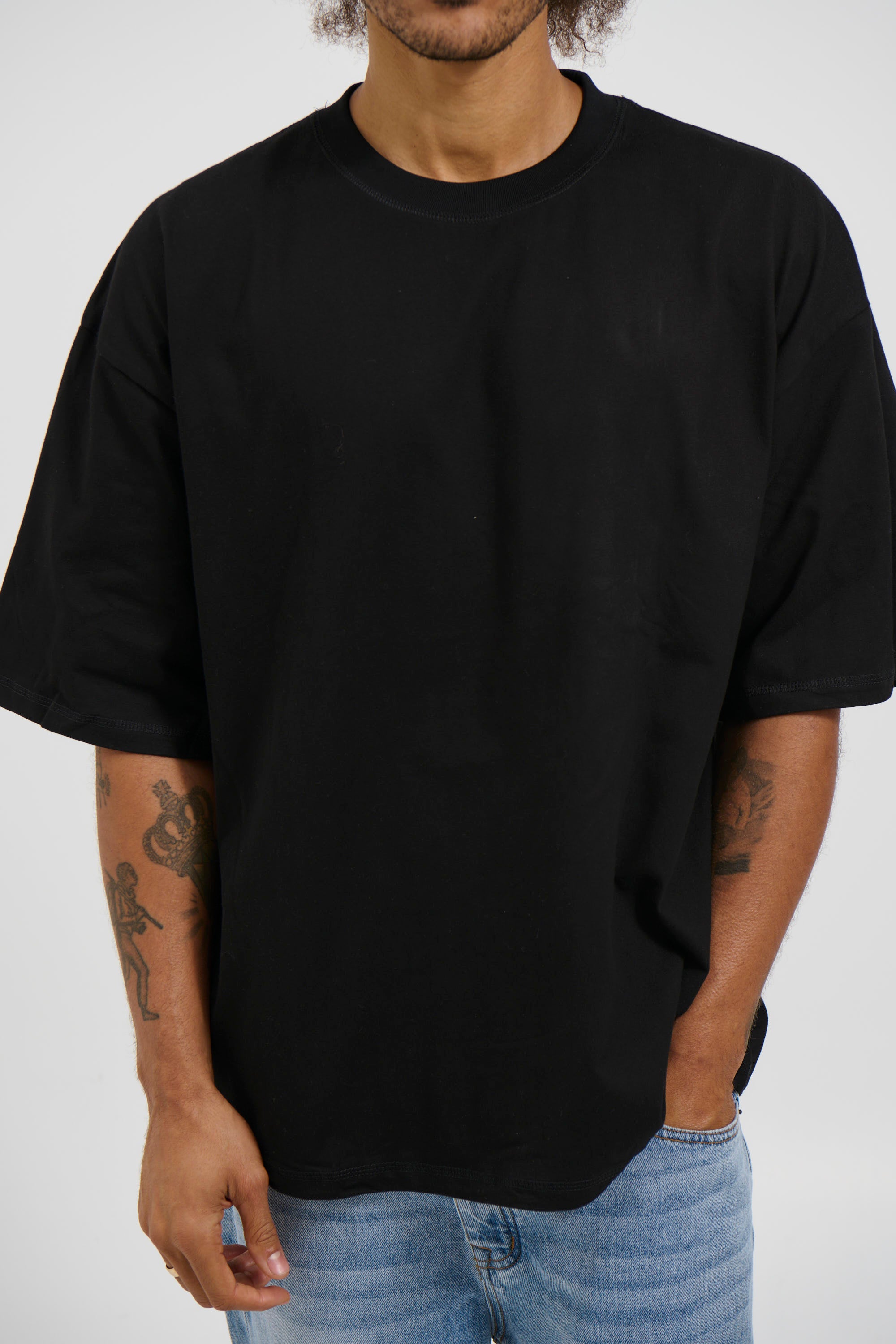Tyson Crew Tee Black