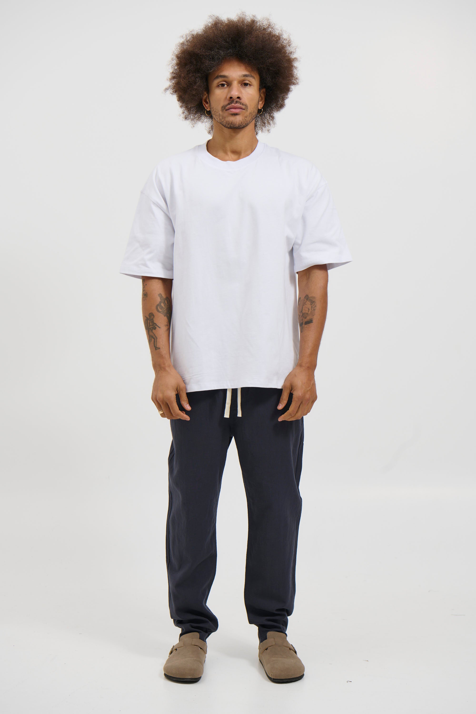 NTH Linen Pant Navy