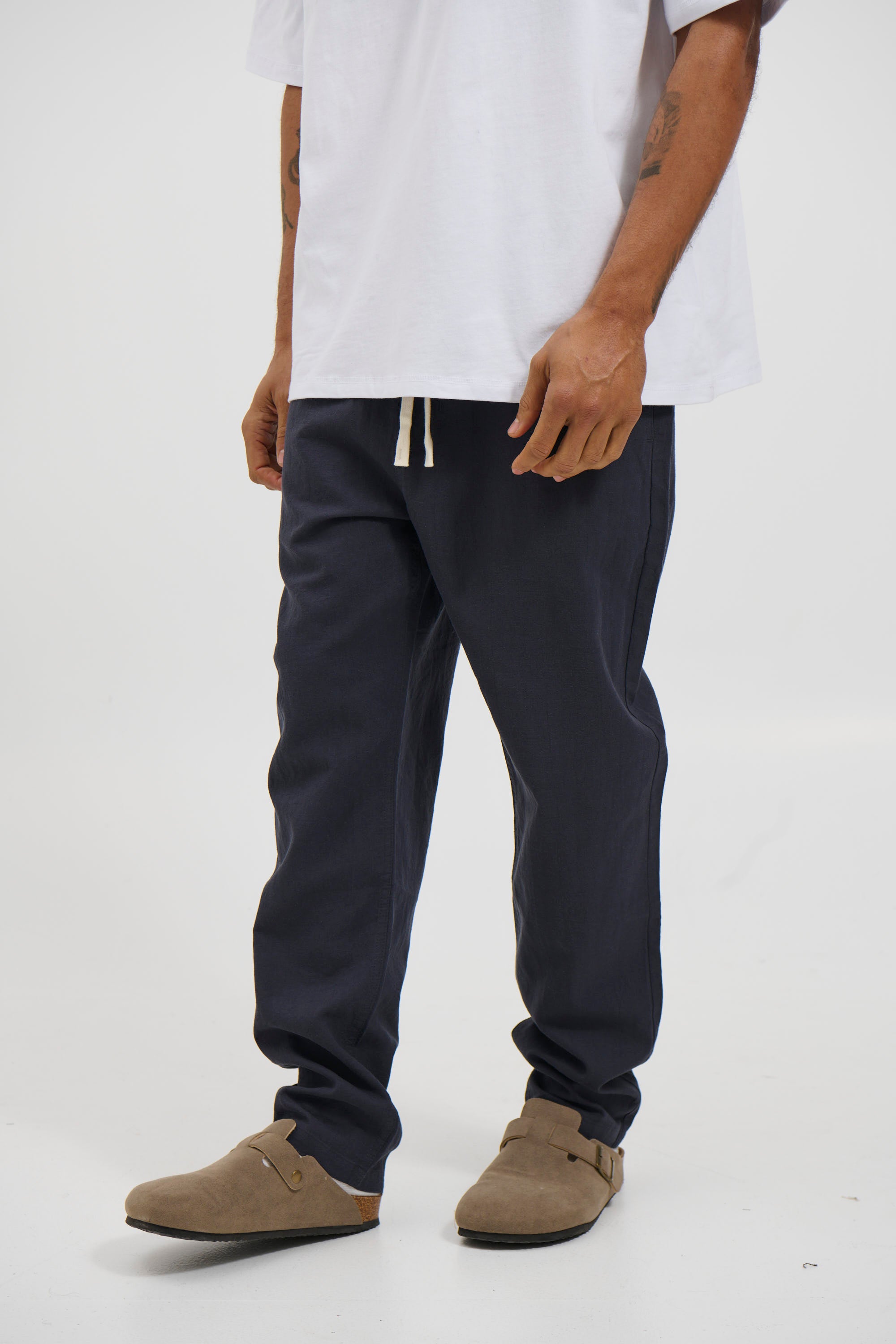 NTH Linen Pant Navy