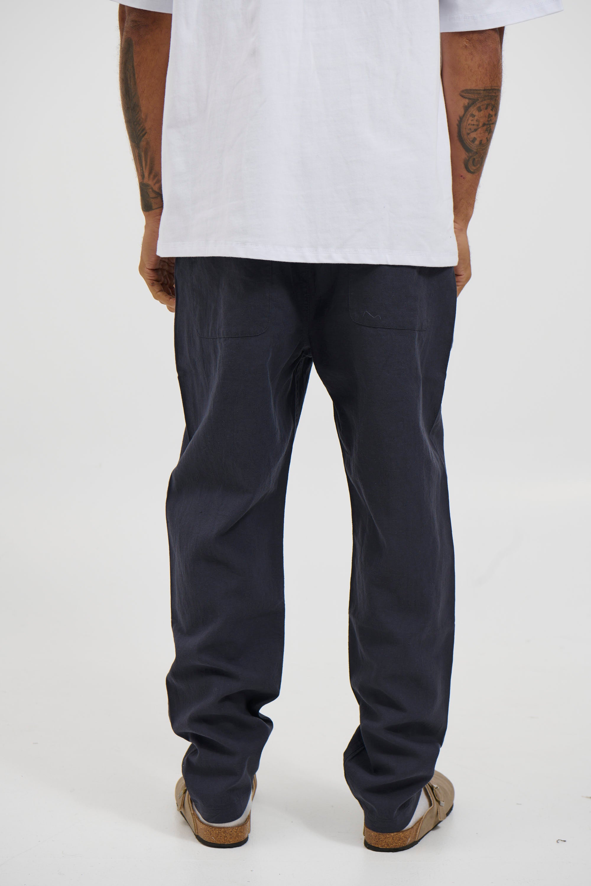 NTH Linen Pant Navy