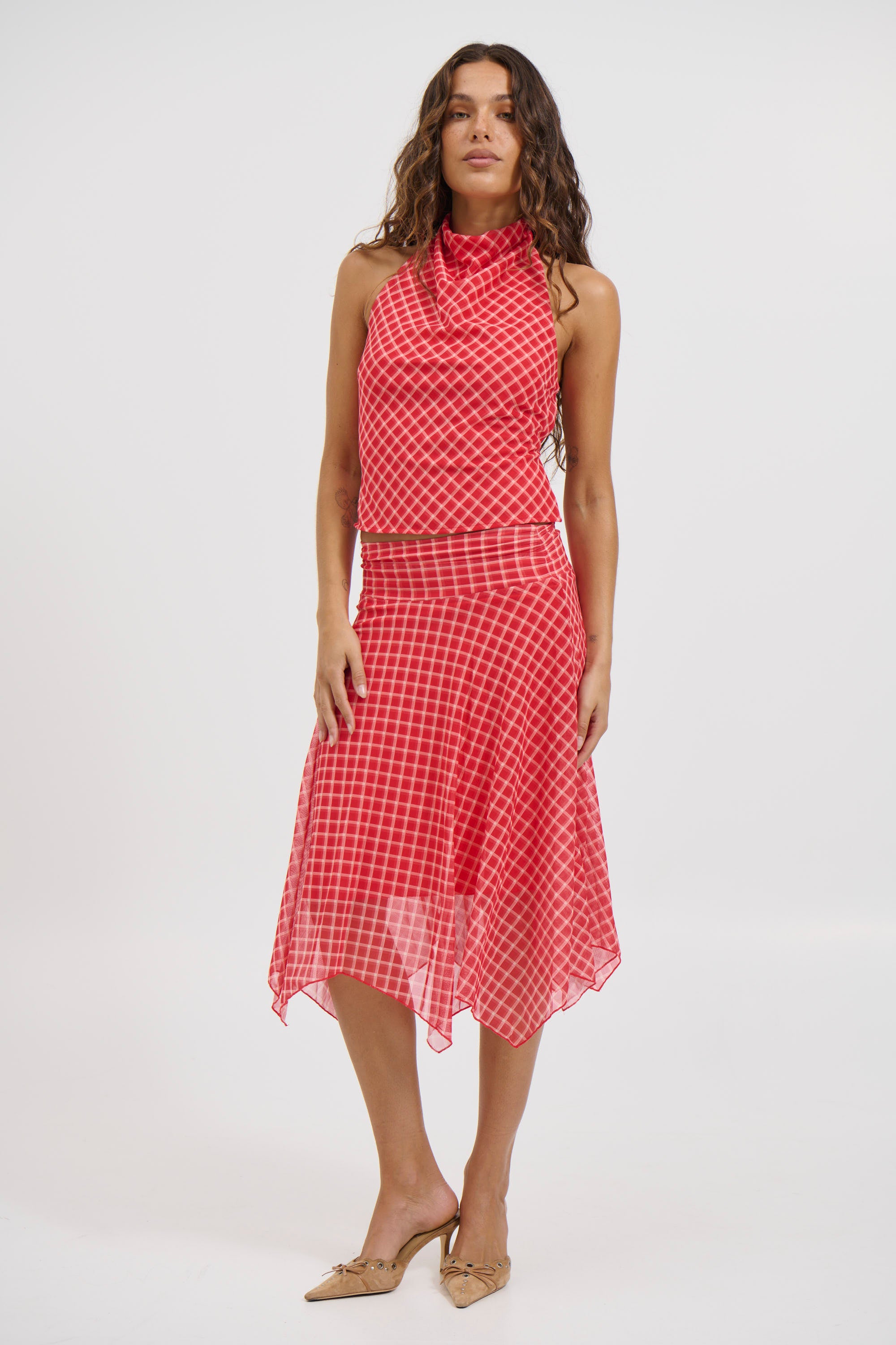 Adeline Top Red - FINAL SALE