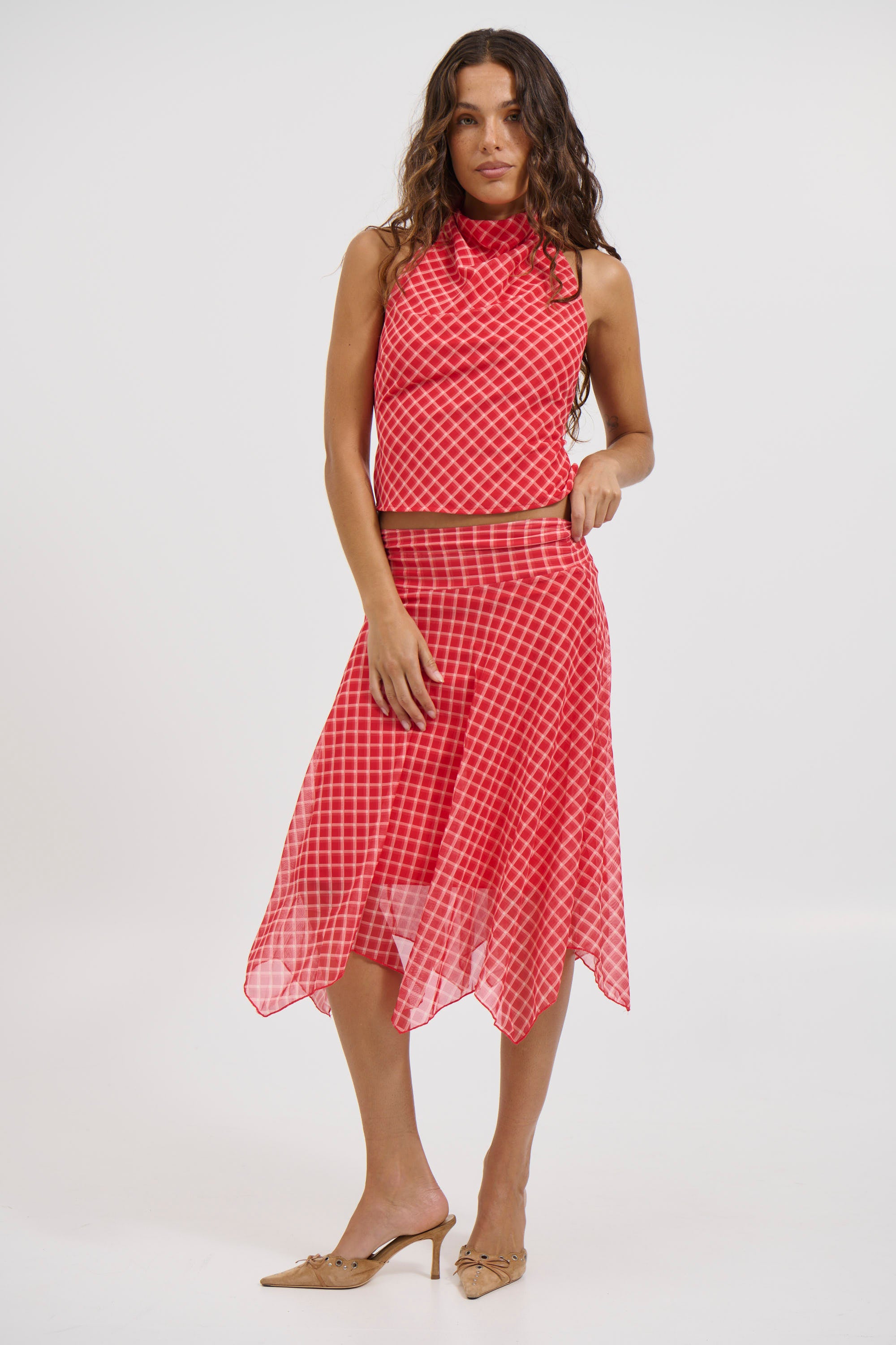 Adeline Top Red - FINAL SALE