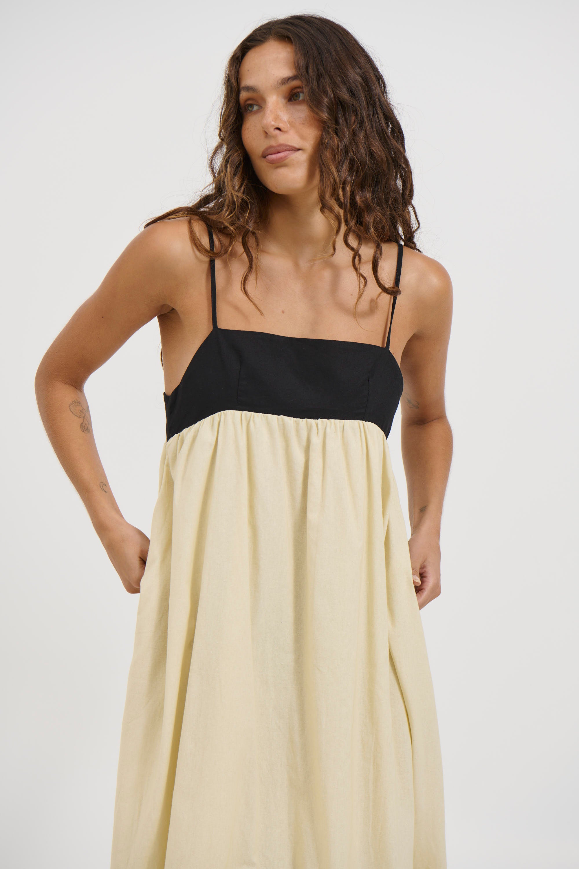 Marianne Maxi Dress Beige