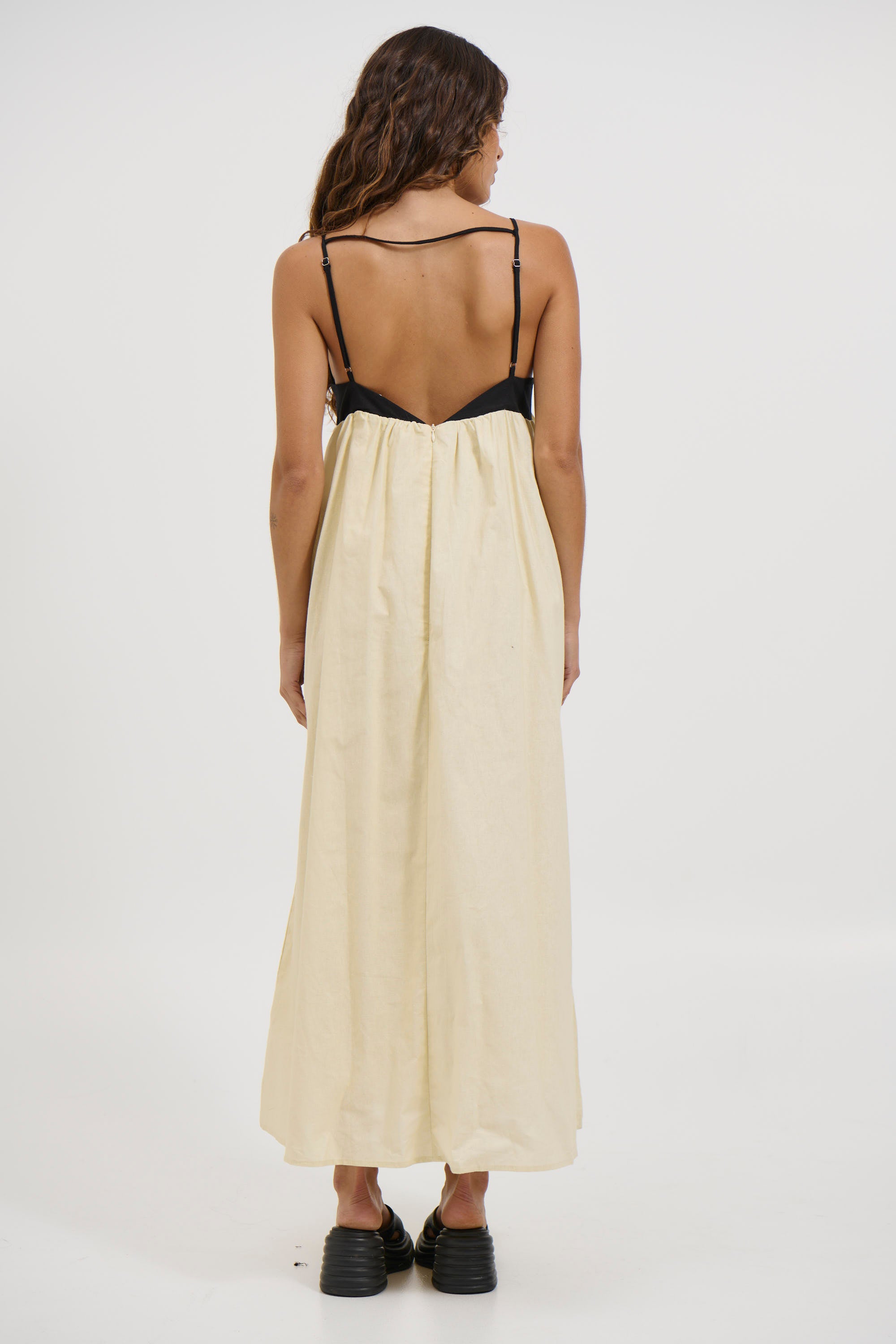 Marianne Maxi Dress Beige