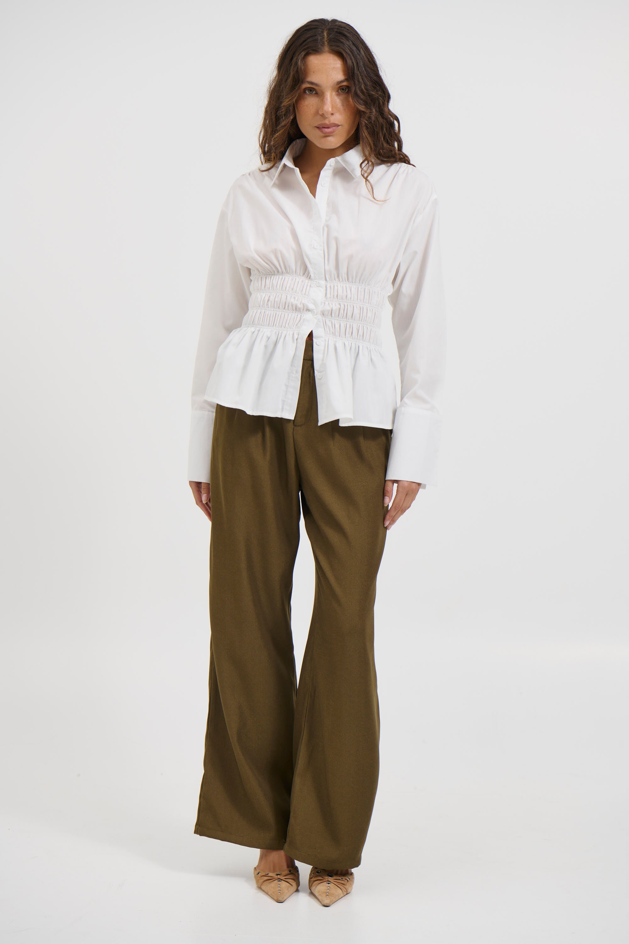 Nadine Shirt White
