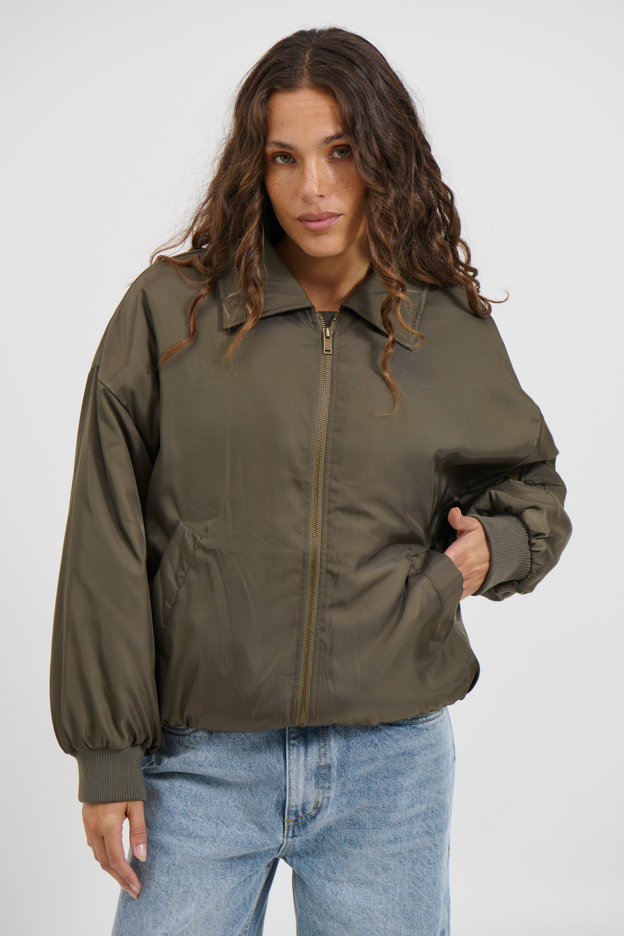 Blake Bomber Jacket Army
