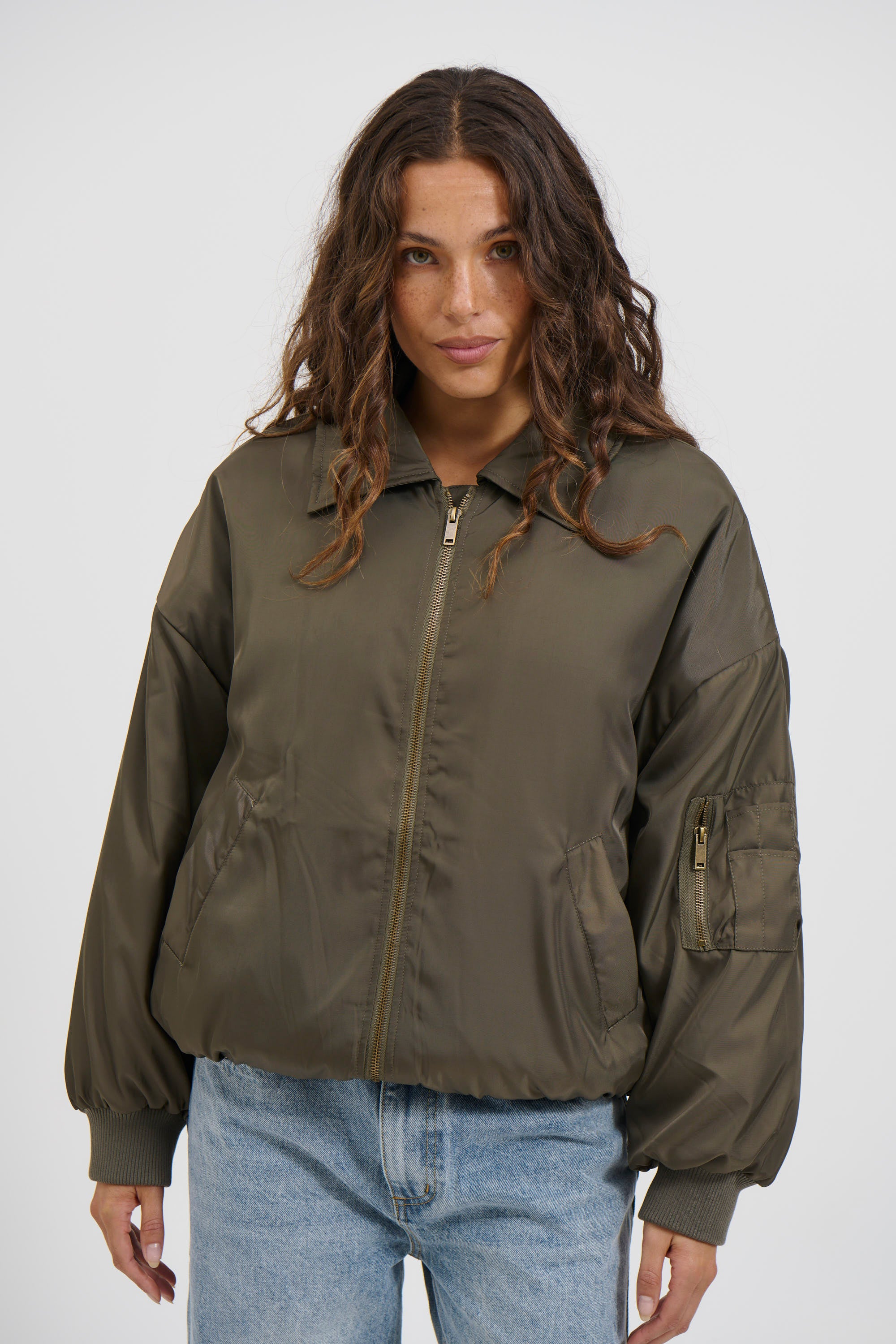Blake Bomber Jacket Army