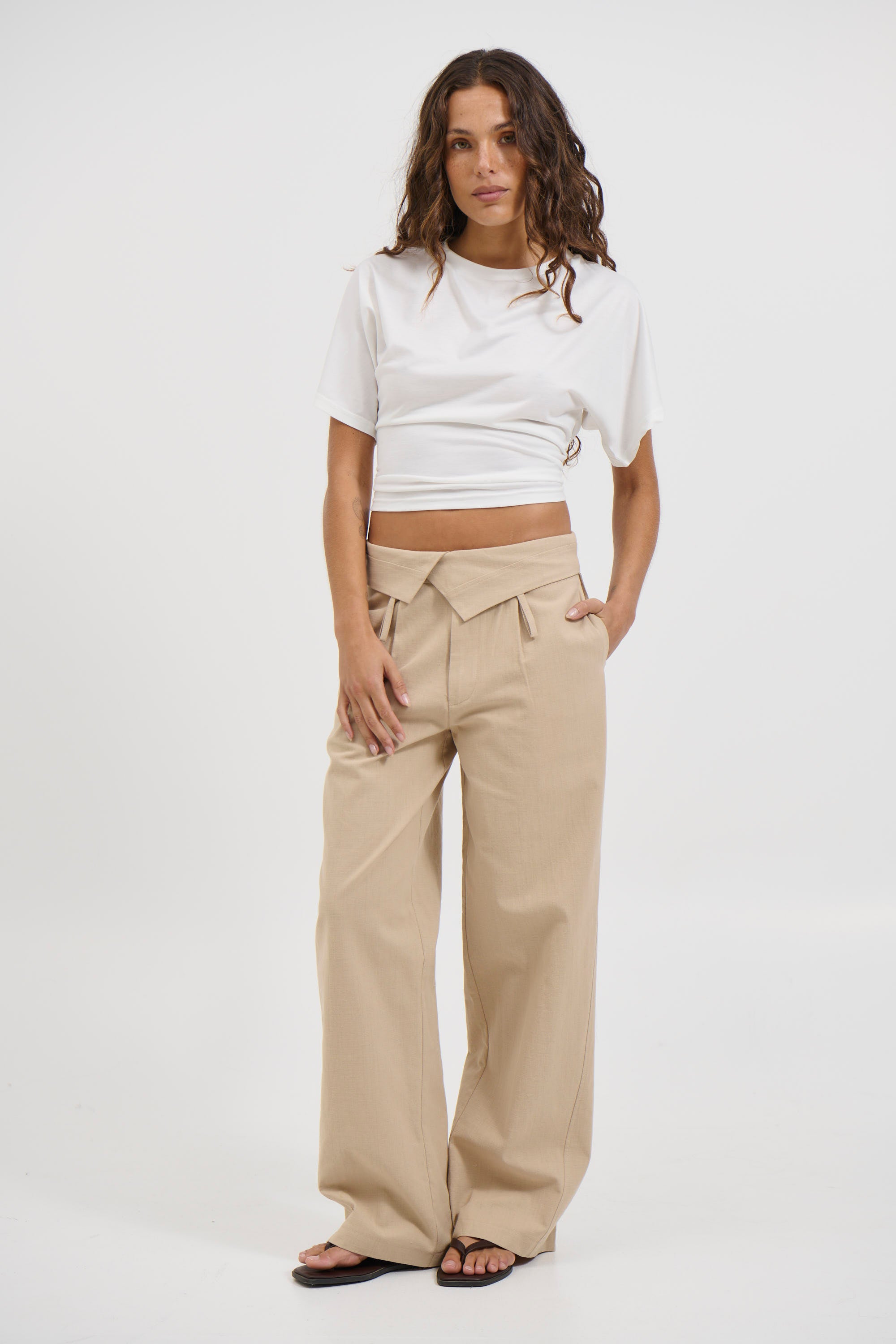 Flourish Pant Deep Wheat